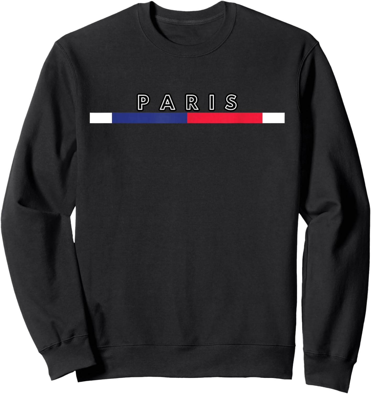 Paris France Flag Souvenirs Events Paris City of Love France Sweatshirt - Sweatshirt | Black