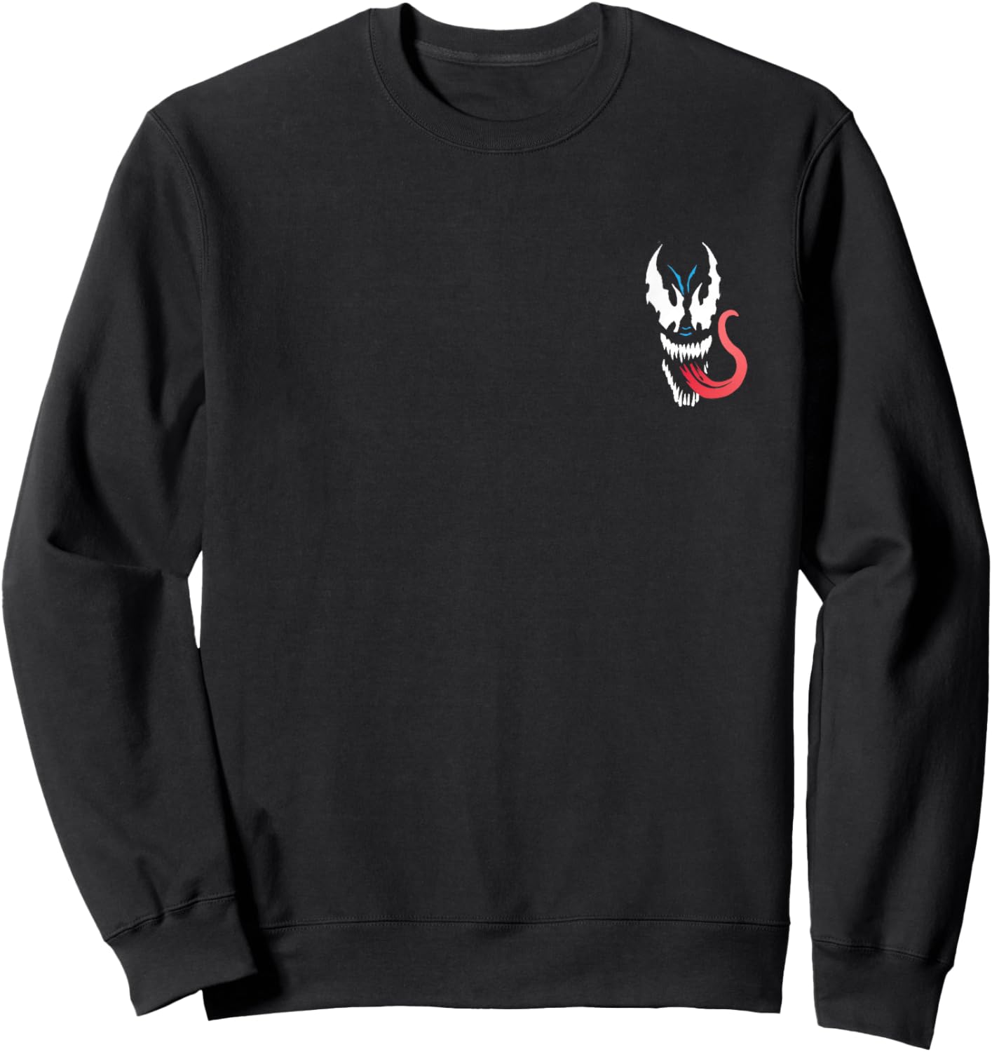 Venom - Oversized Retro Graphic Sweatshirt - Sweatshirt | Black
