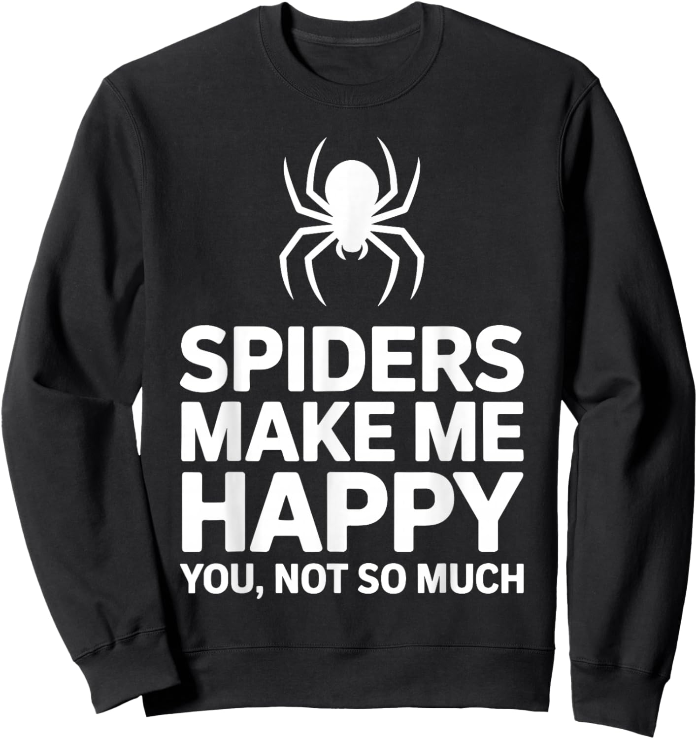 Spider Art Women Insect Spiderweb Tarantula Spider Sweatshirt - Sweatshirt | Black