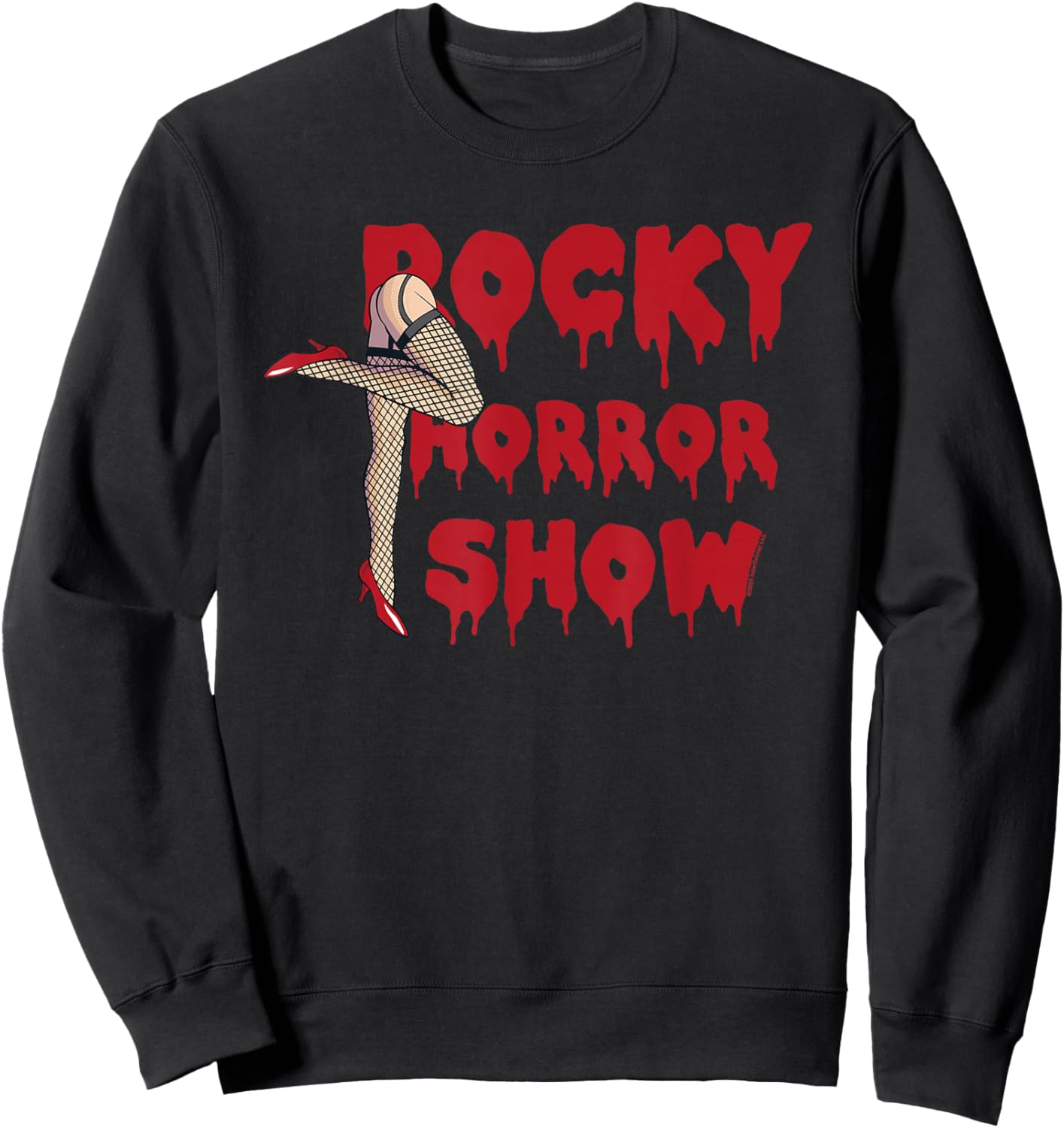 Rocky Horror Show Beine mit Logoblock Sweatshirt - Sweatshirt | Black