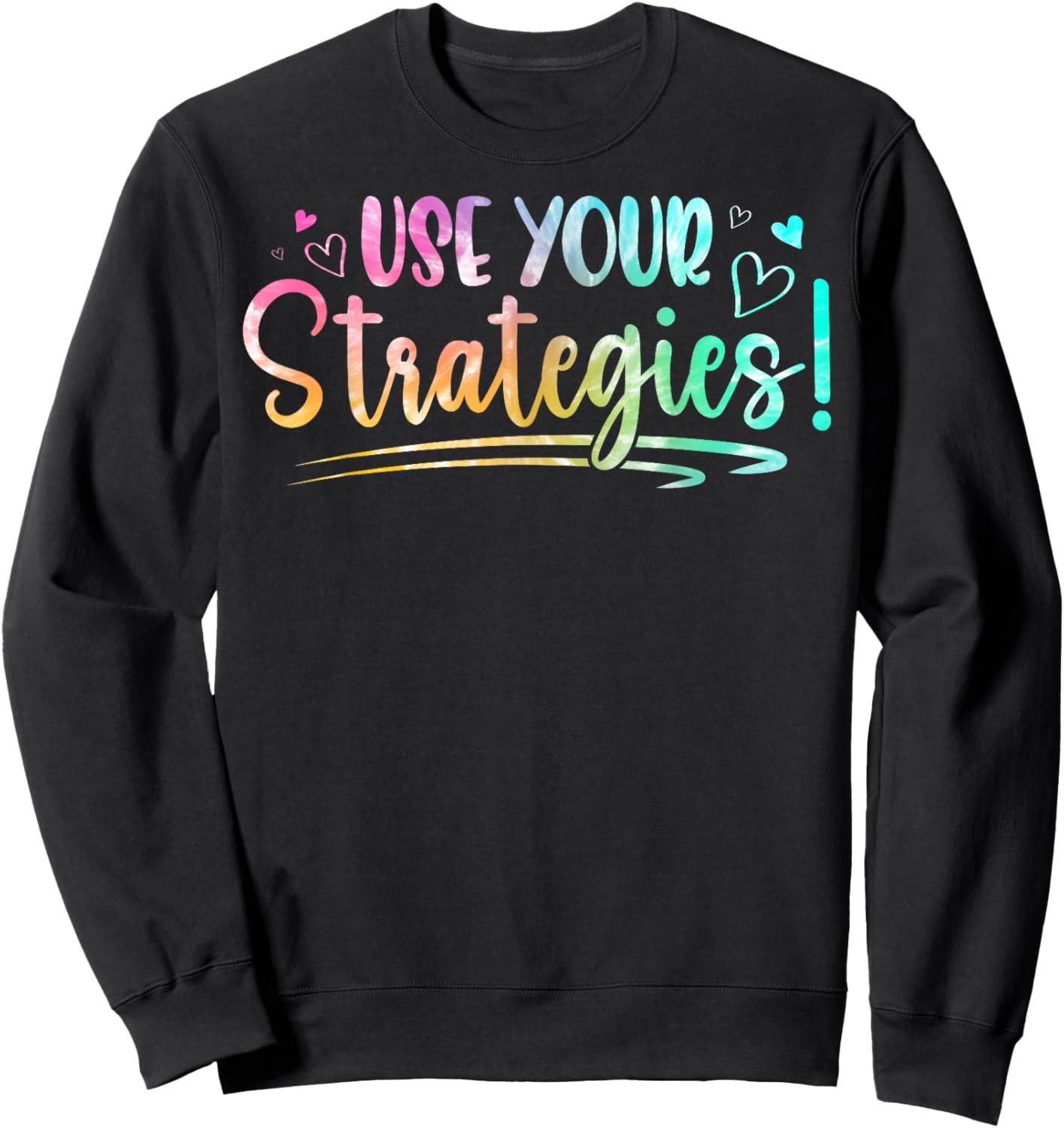 Test Day State Testing Exam Teacher Student Motivational Sweatshirt - Sweatshirt | Black