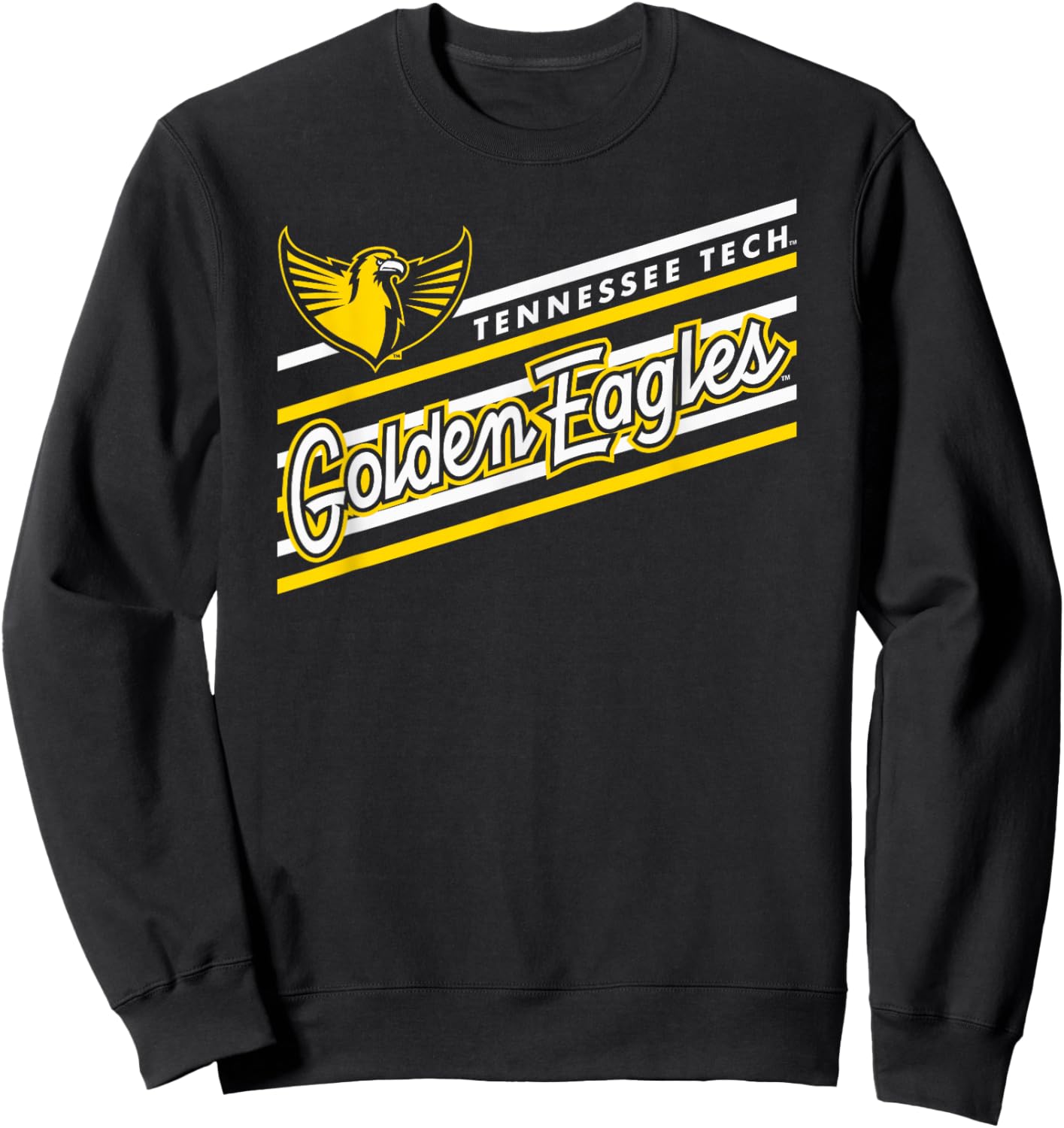 Tennessee Tech Golden Eagles Retro Performer Purple Sweatshirt - Sweatshirt | Black