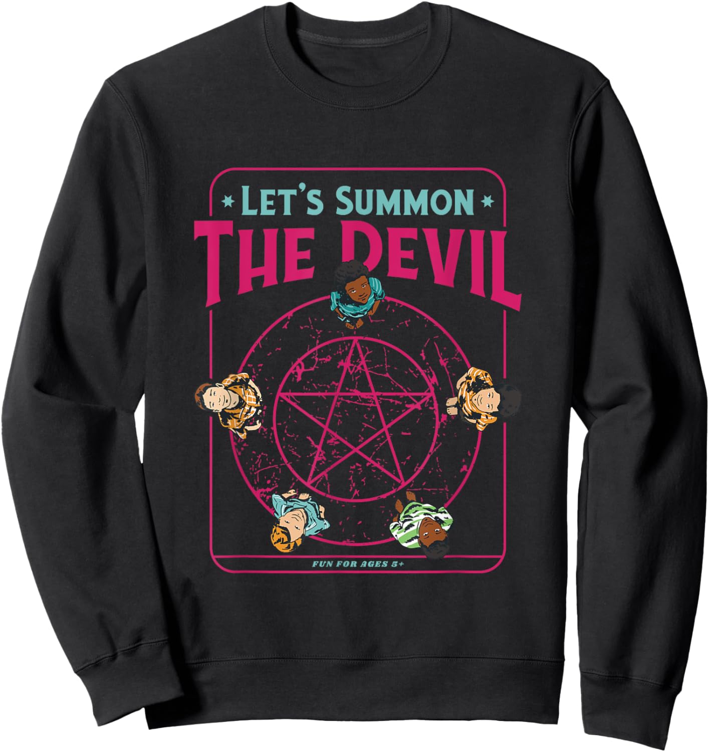 Funny Goth - Let Us Summon The Devil Game Sweatshirt - Sweatshirt | Black