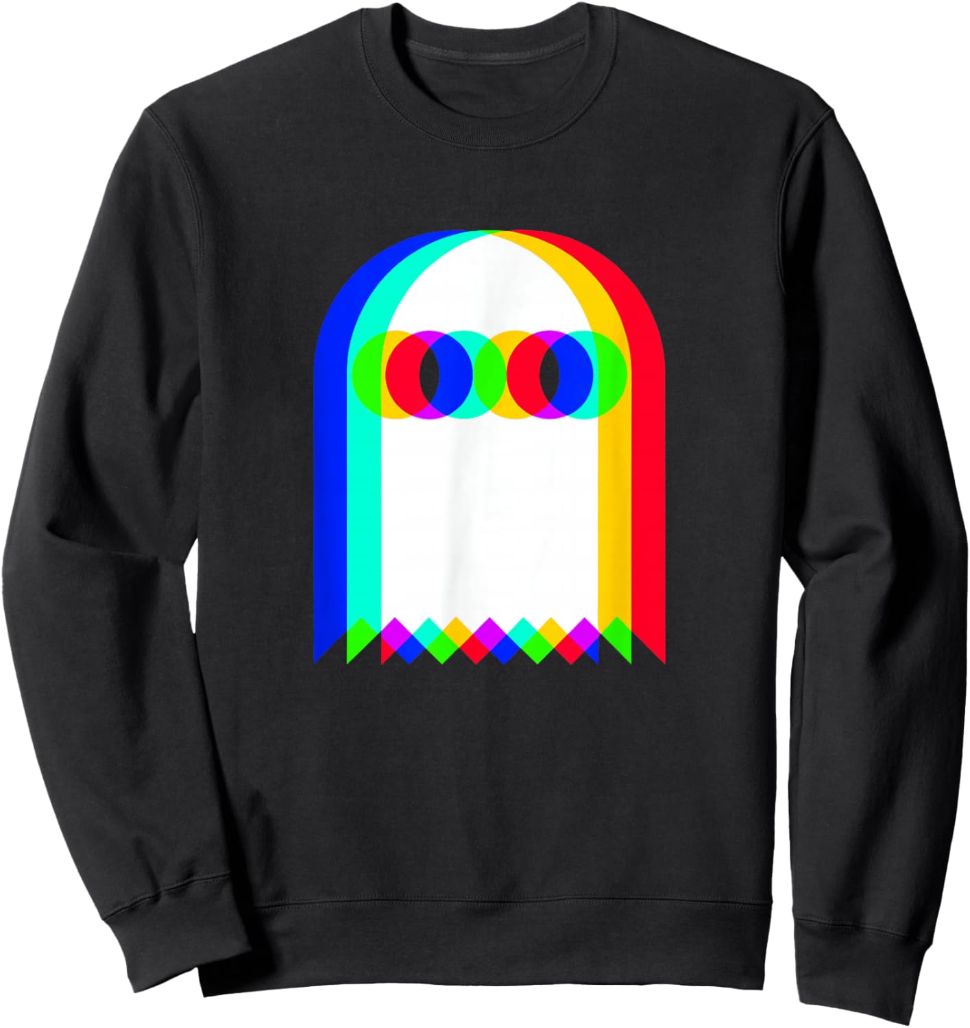 RGB fantôme, Icône Pop, Video Gamer, RVB coloré, 80's, rétro Sweatshirt - Sweatshirt | Black