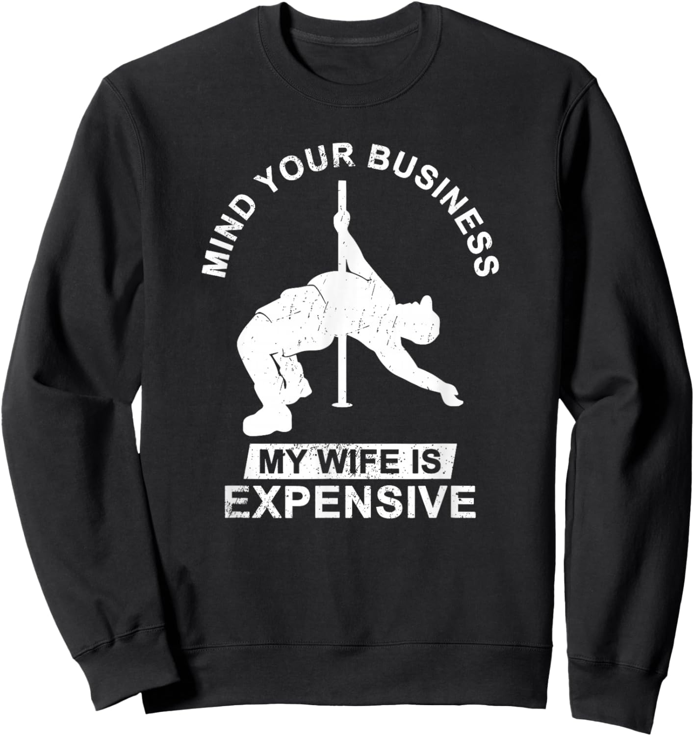 Funny Husband Sweatshirt - Sweatshirt | Black