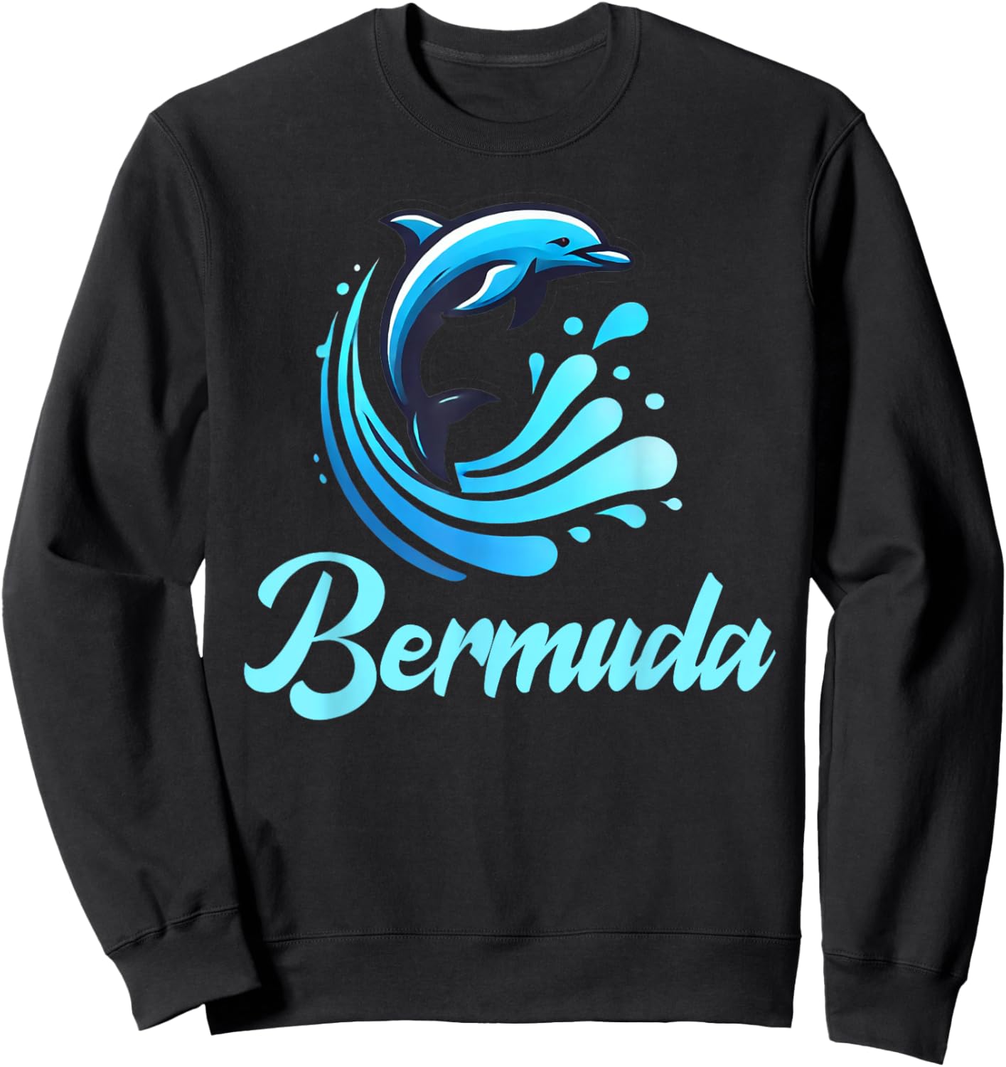 Bermuda Souvenir Vacation Bermudian Travel Men Women Sweatshirt - Sweatshirt | Black
