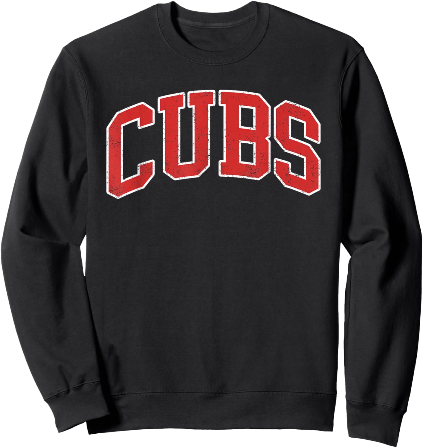 Vintage Cubs Gifts Women Boys Girls Kids Sweatshirt - Sweatshirt | Black