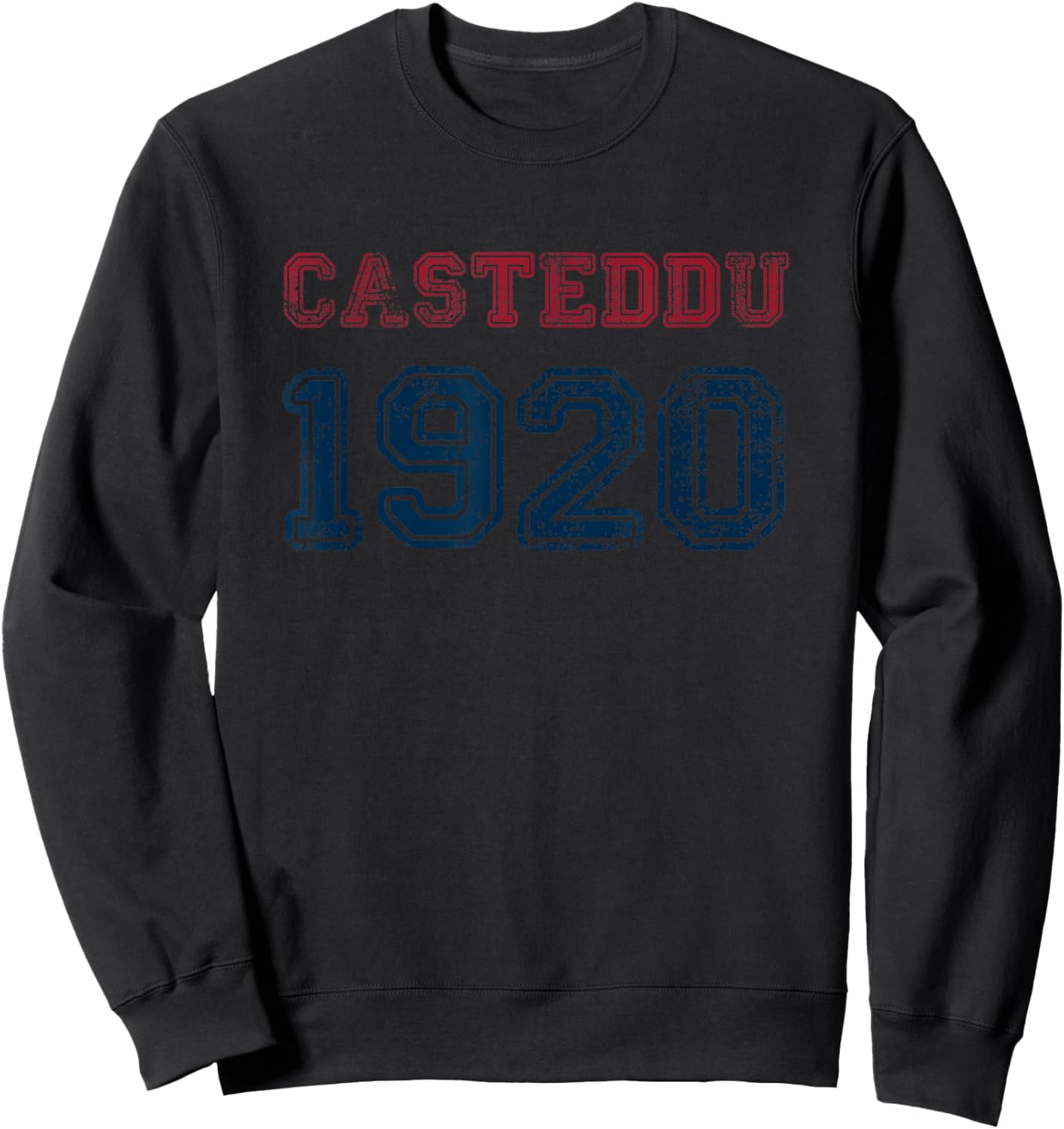 Casteddu Cagliari Sport Football Love Vintage Cagliari Gift Sweatshirt - Sweatshirt | Black