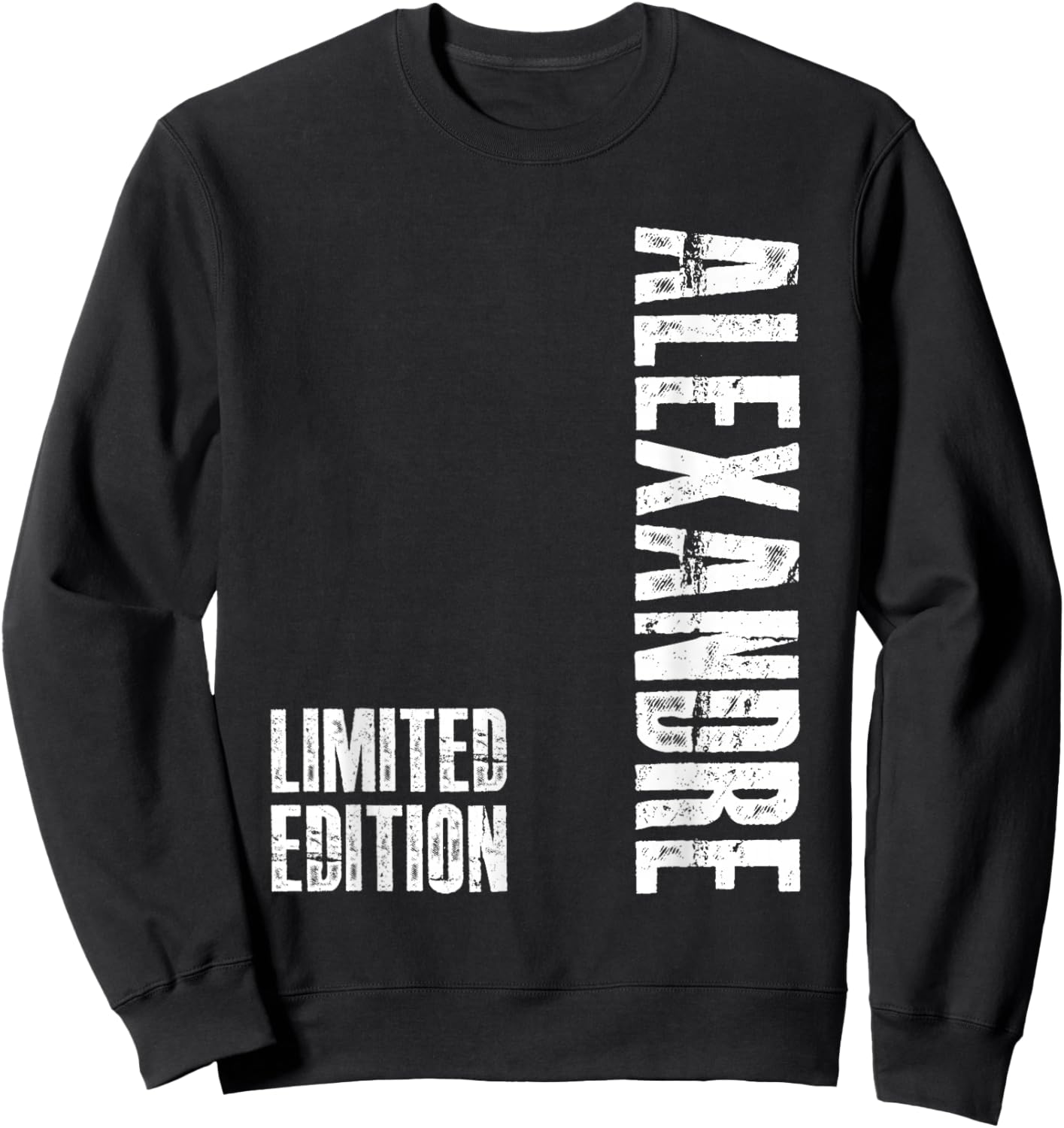 Alexandre Funny Gift First Name Alexandre Sweatshirt - Sweatshirt | Black