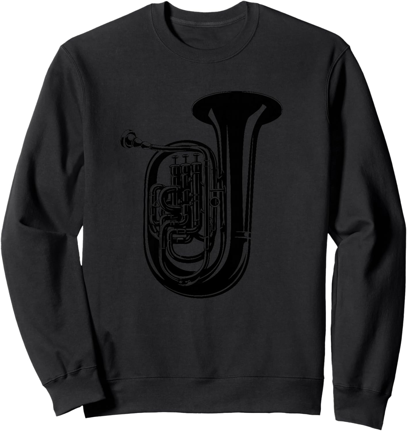 Tuba Orchestra Orchestre d'harmonie Haut de Gamme Sweatshirt - Sweatshirt | Black