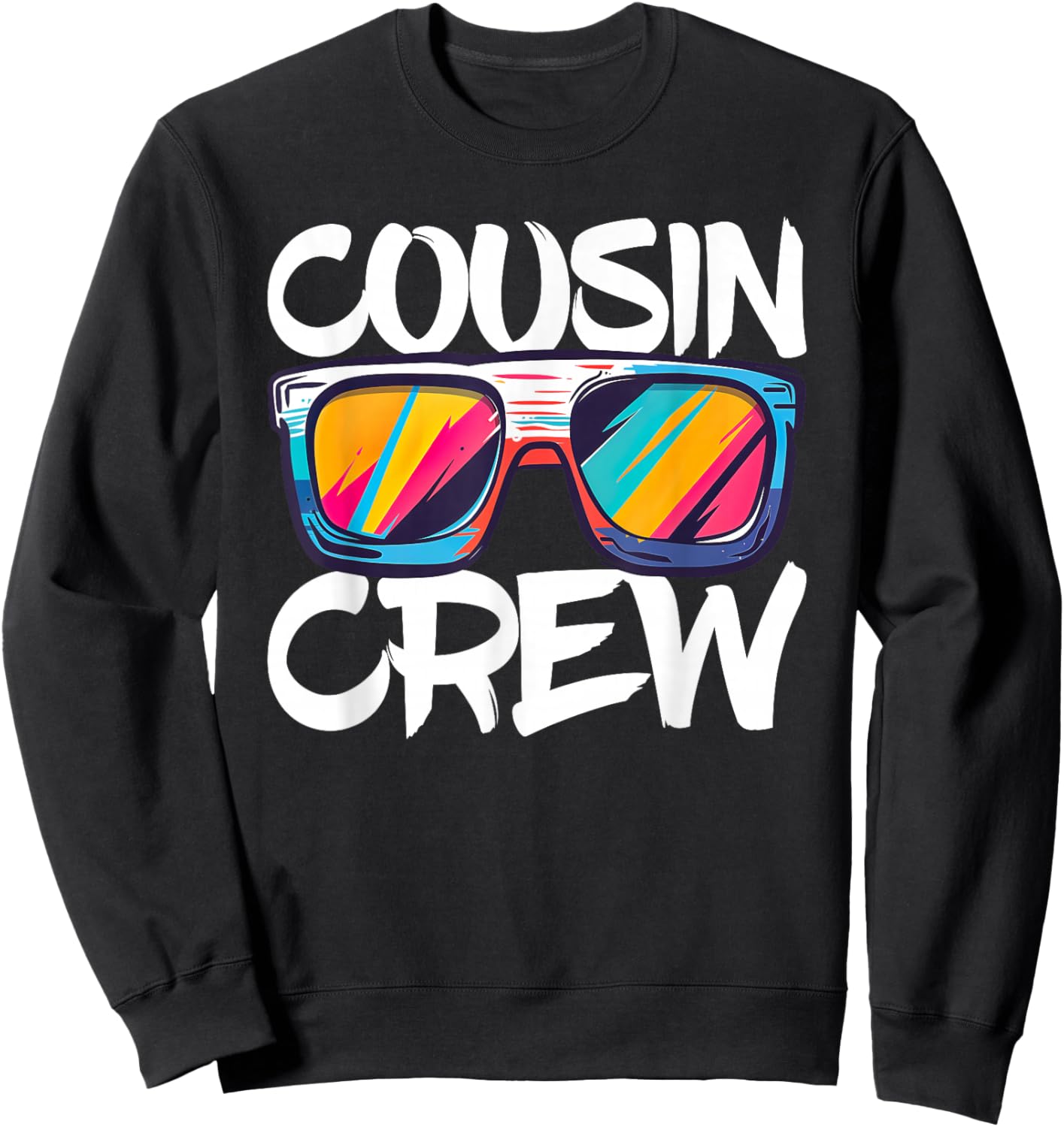 Cousin Crew Shirt Adults Kids Matching Cousin Crew Sweatshirt - Sweatshirt | Black