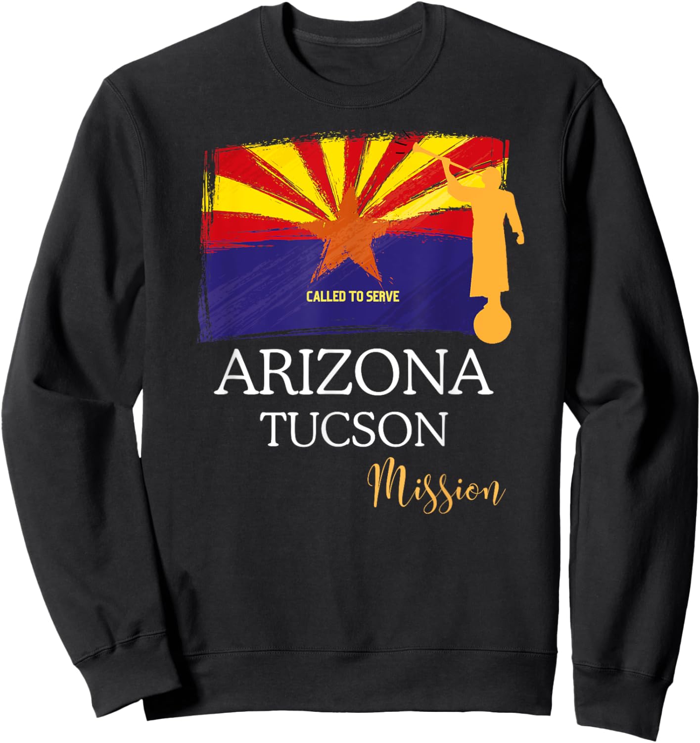 Arizona Tucson Mormon LDS Mission Missionary Sweatshirt - Sweatshirt | Black
