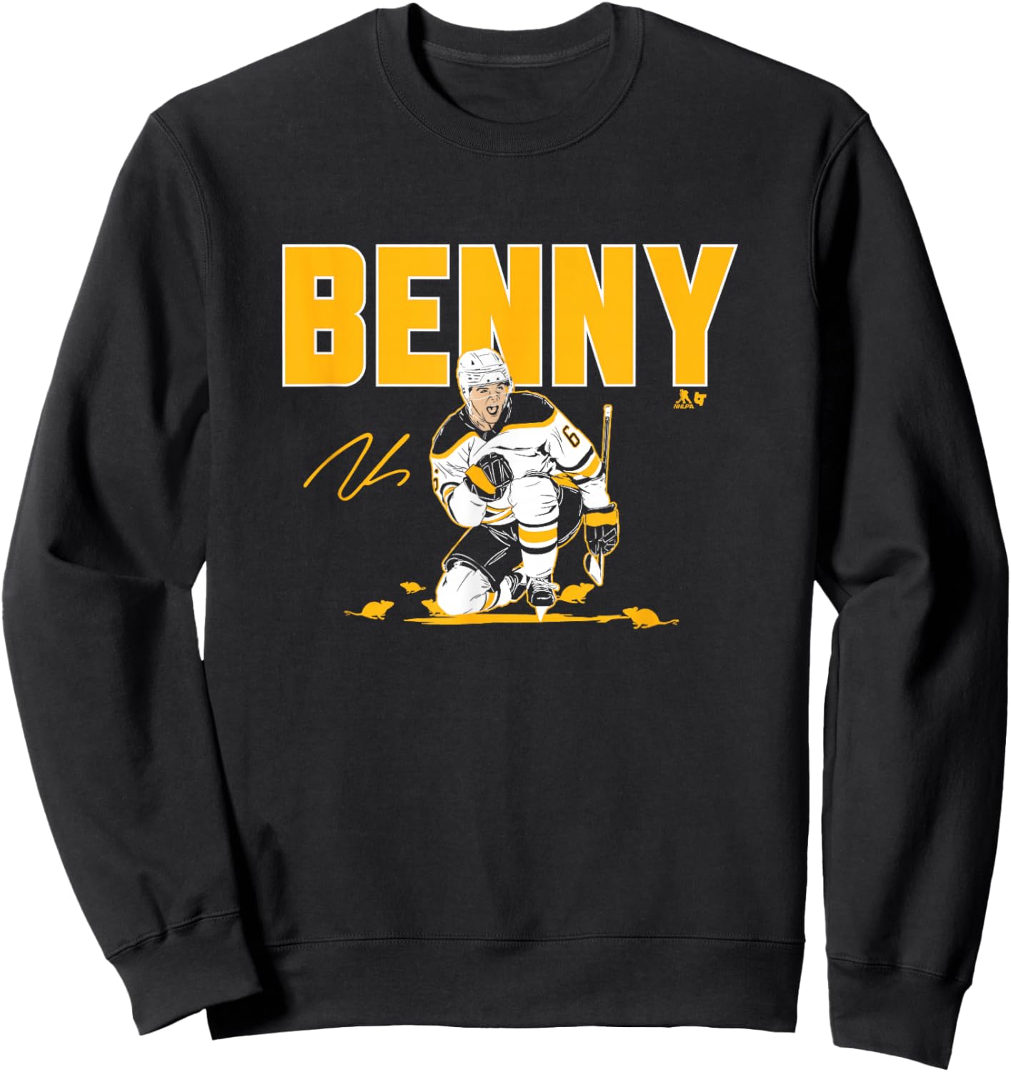 Zach Benson - Benny - Buffalo Hockey Sweatshirt - Sweatshirt | Black