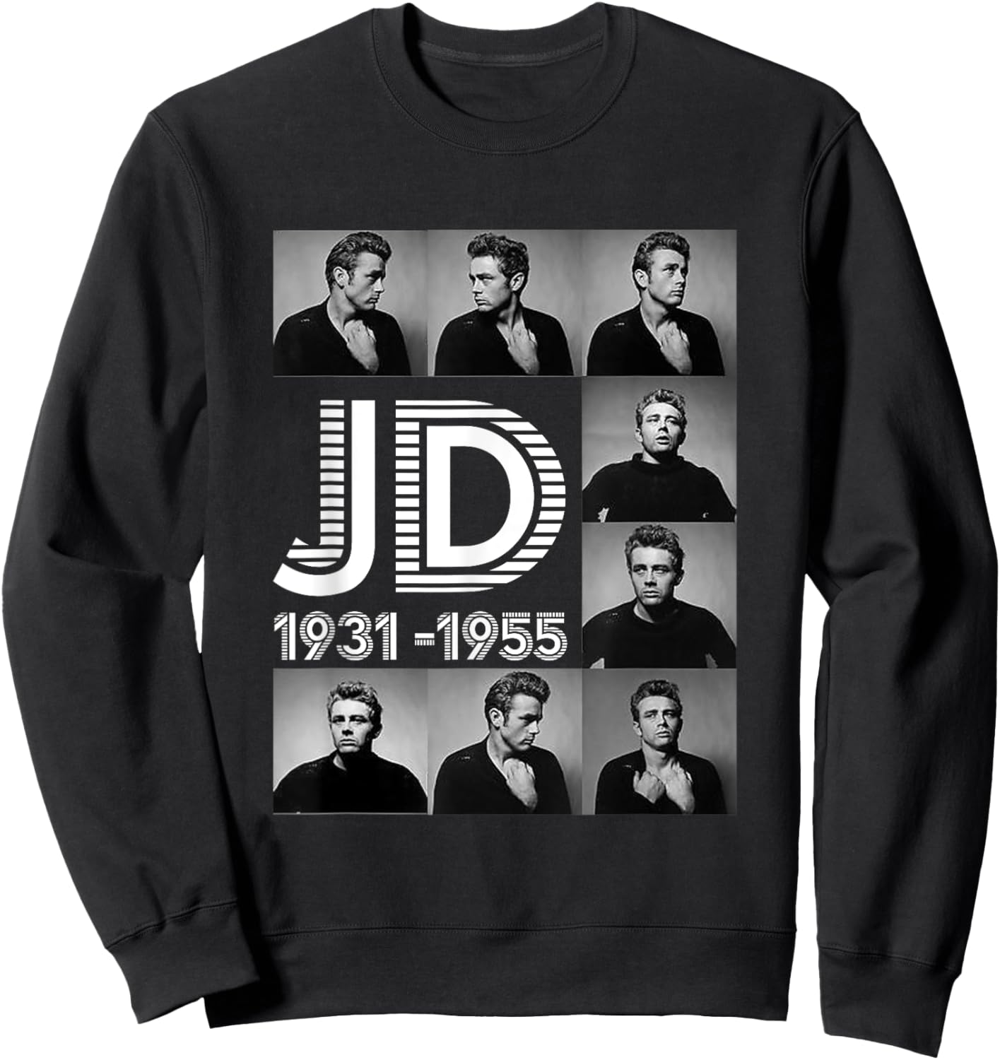 James Dean_008 Sweatshirt - Sweatshirt | Black