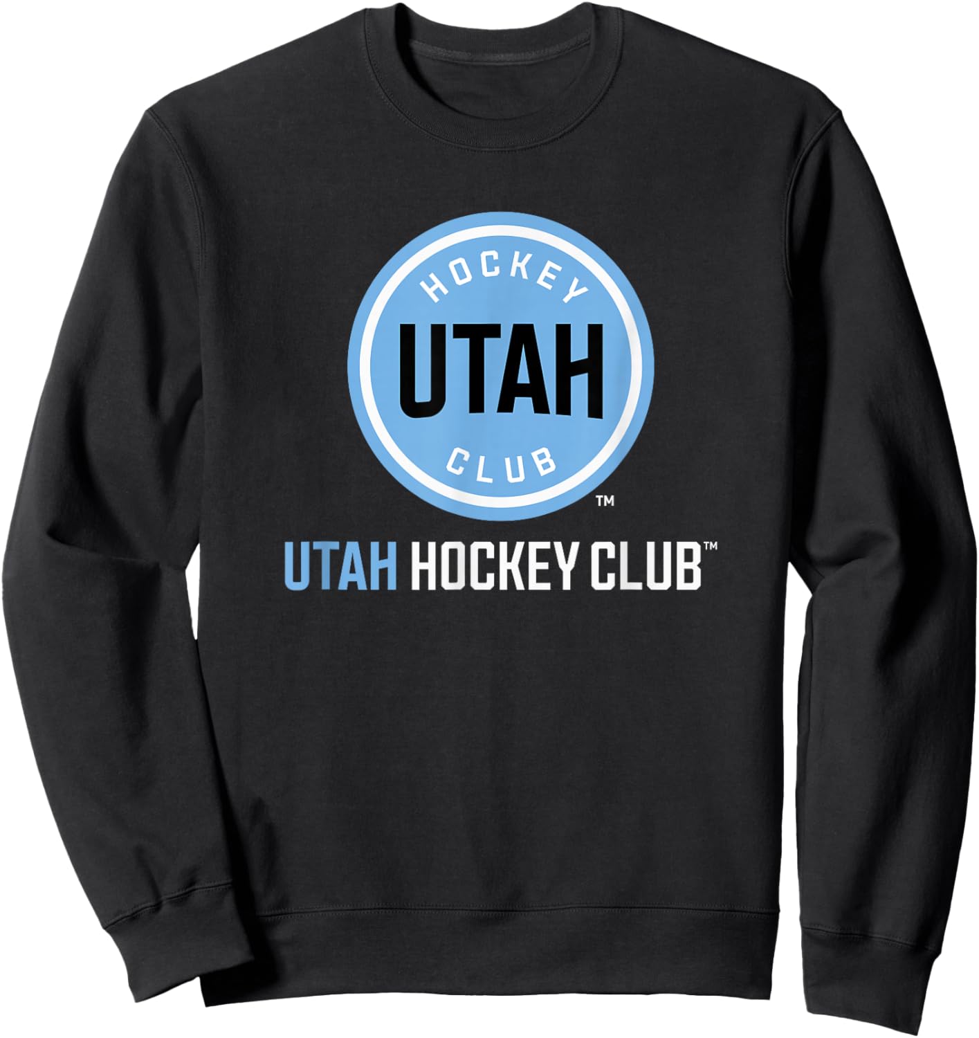 Utah Hockey Club Power Play Dark Heather Officially Licensed Sweatshirt - Sweatshirt | Black