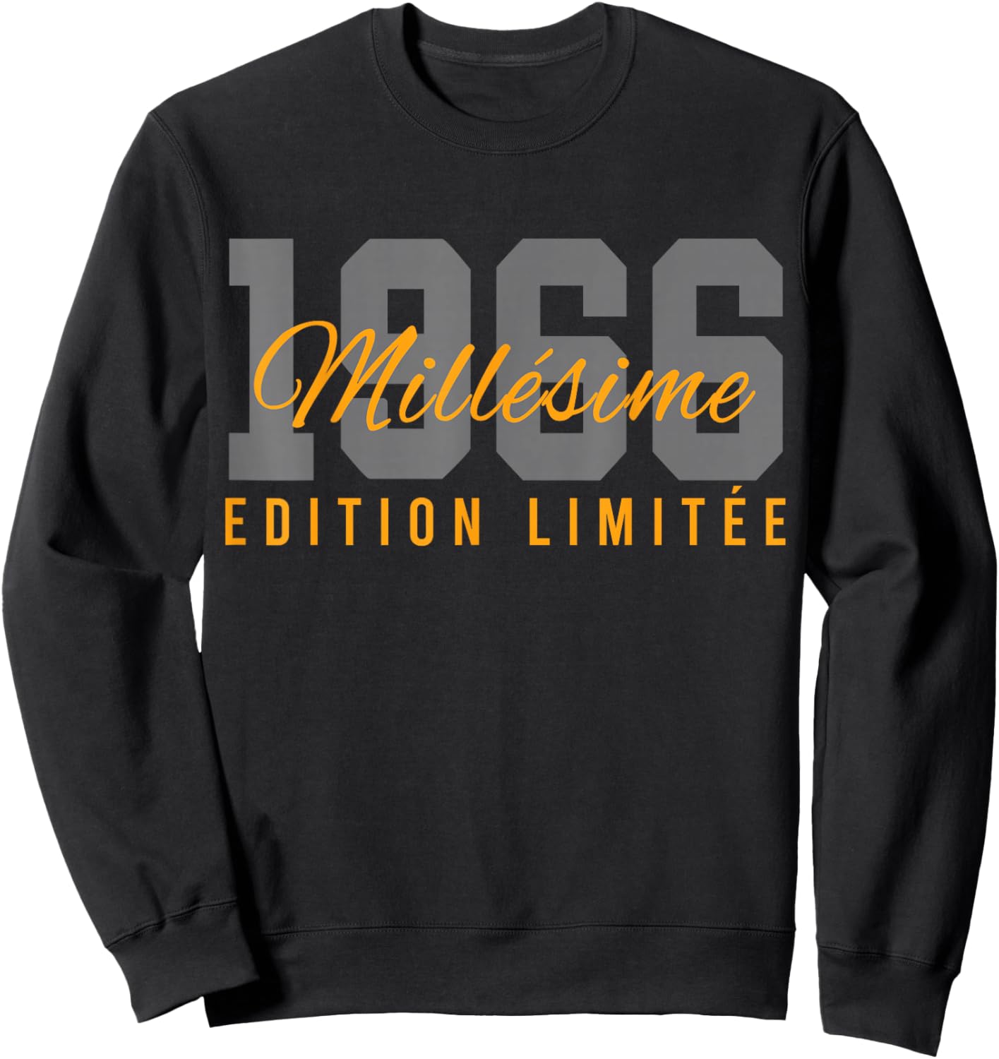 Birthday 60 Years Vintage 66 Gift Vintage 1966 Sweatshirt - Sweatshirt | Black