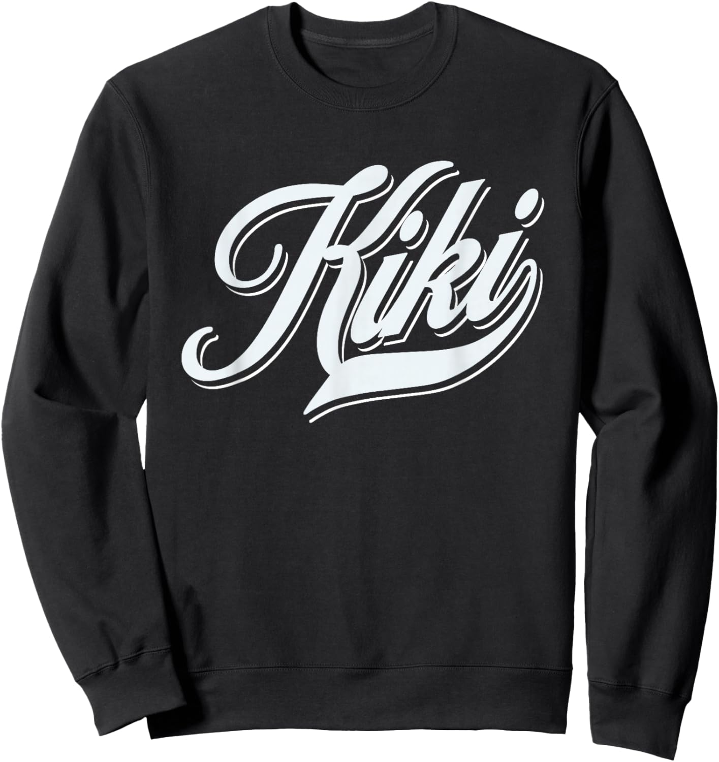 Boys Funny Funny Gift Name For Kiki Sweatshirt - Sweatshirt | Black