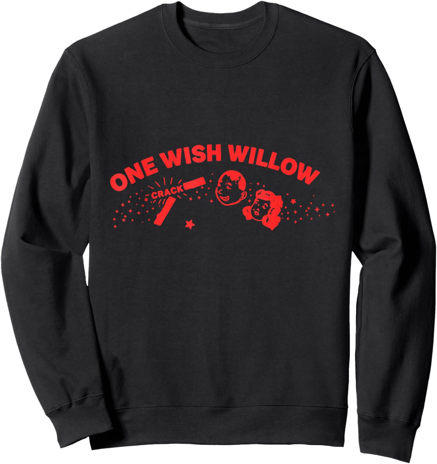 Vintage One Wish Willow Lover Sweatshirt - Sweatshirt | Black