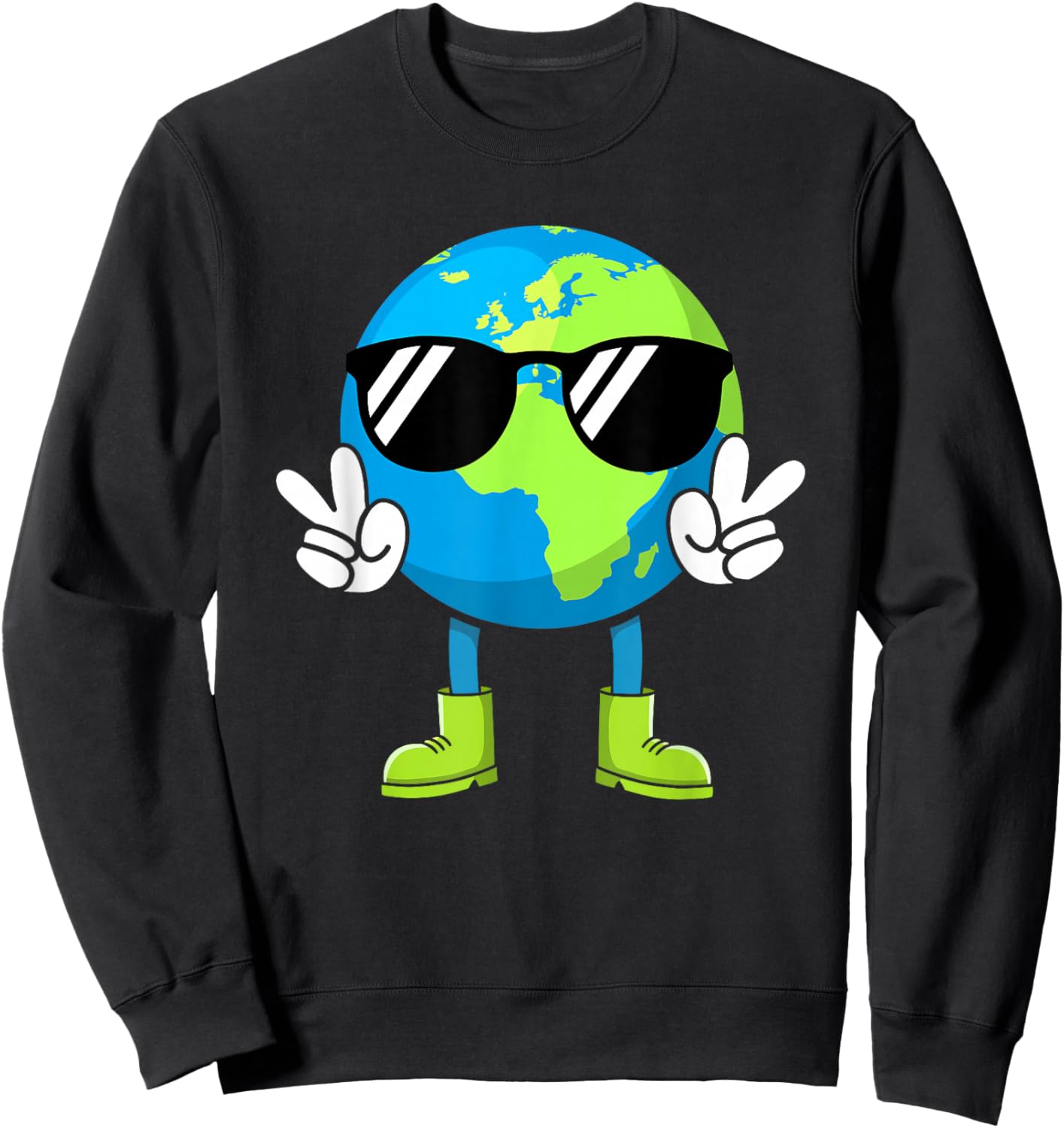 Funny Earth Day Everyday Earth Day Women Girls Kids Boys Sweatshirt - Sweatshirt | Black