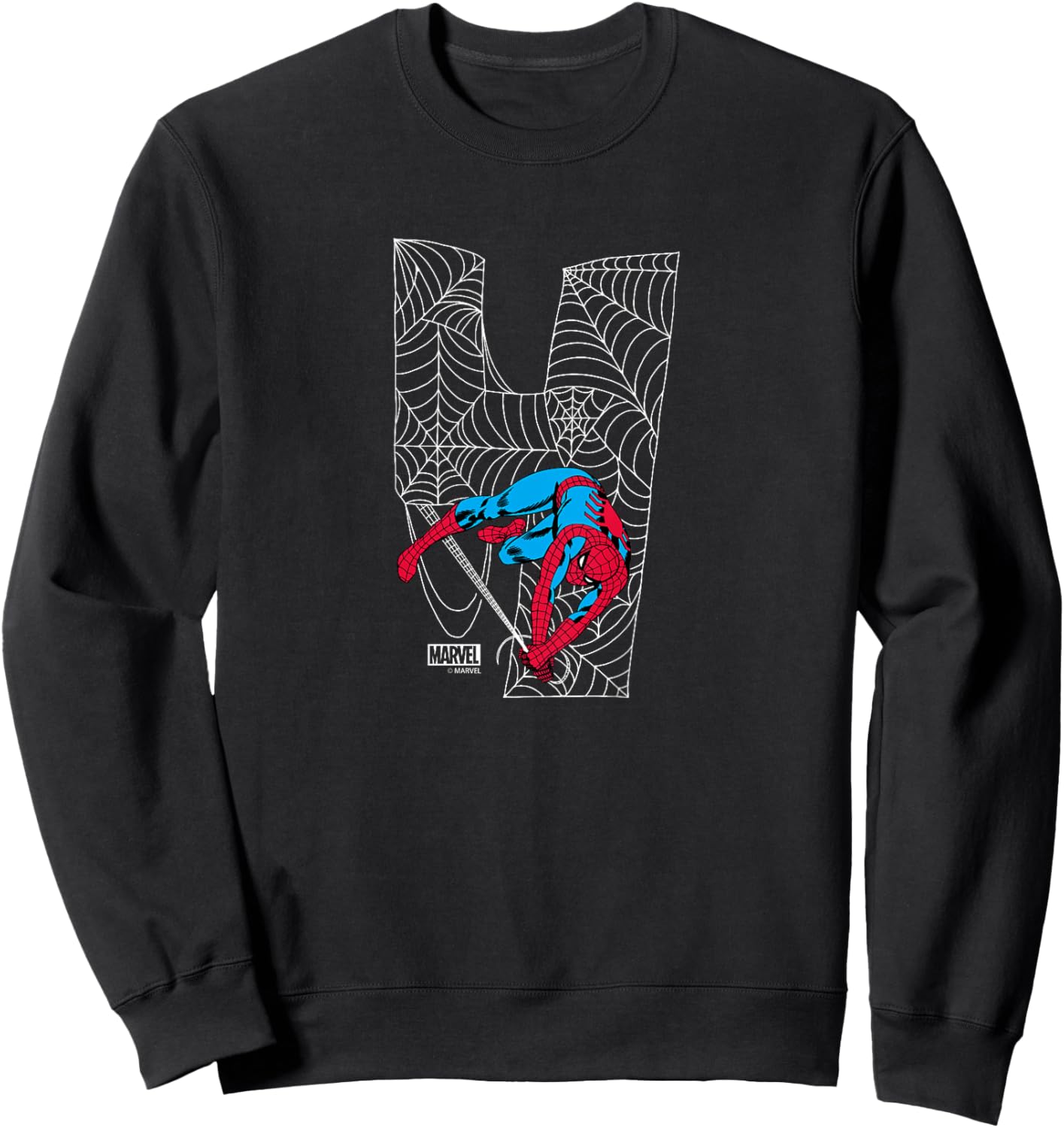 Kids Spider-Man - 4th Birthday Sweatshirt - Sweatshirt | Black