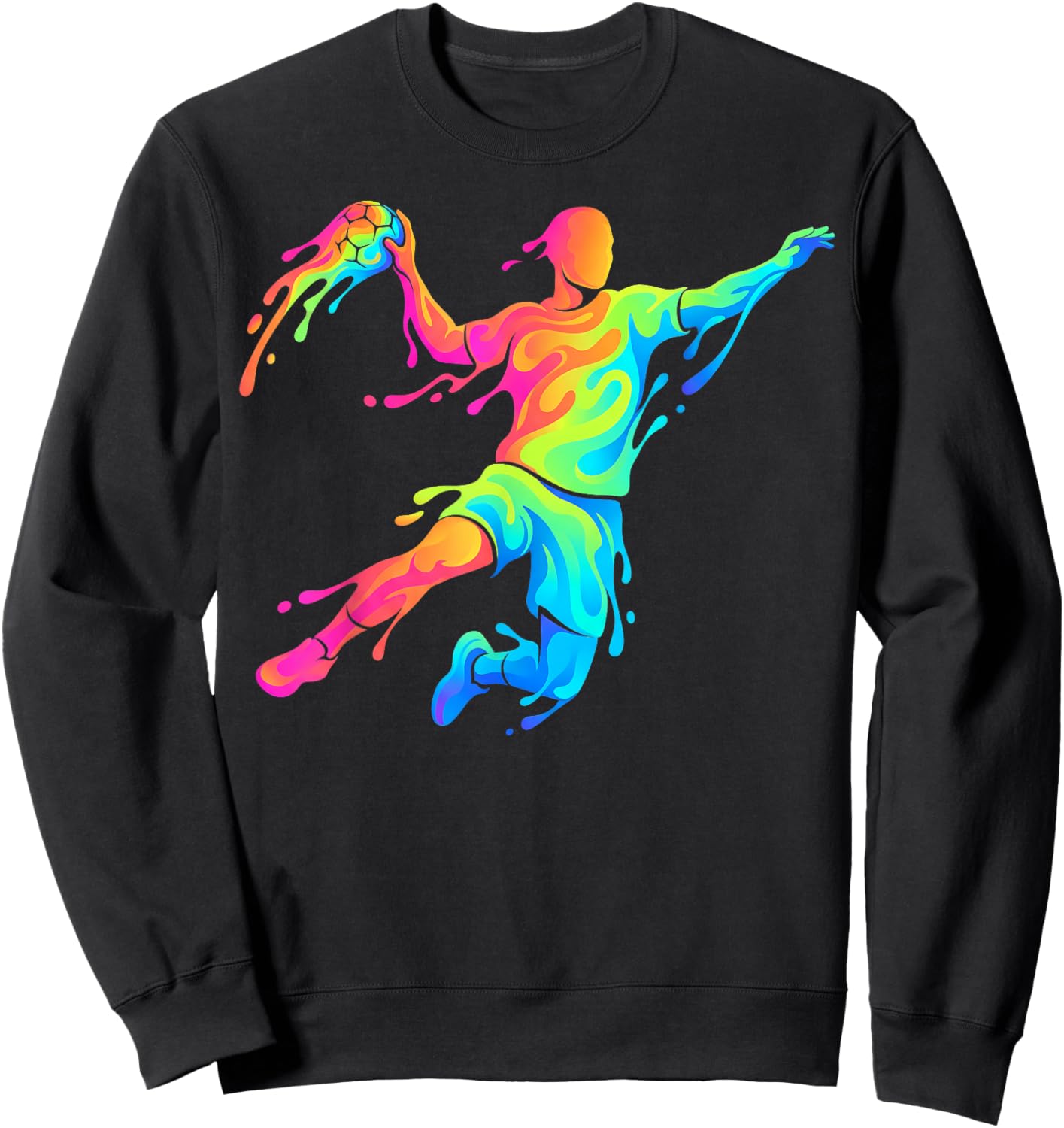 Handball Man Child Boy Sweatshirt - Sweatshirt | Black