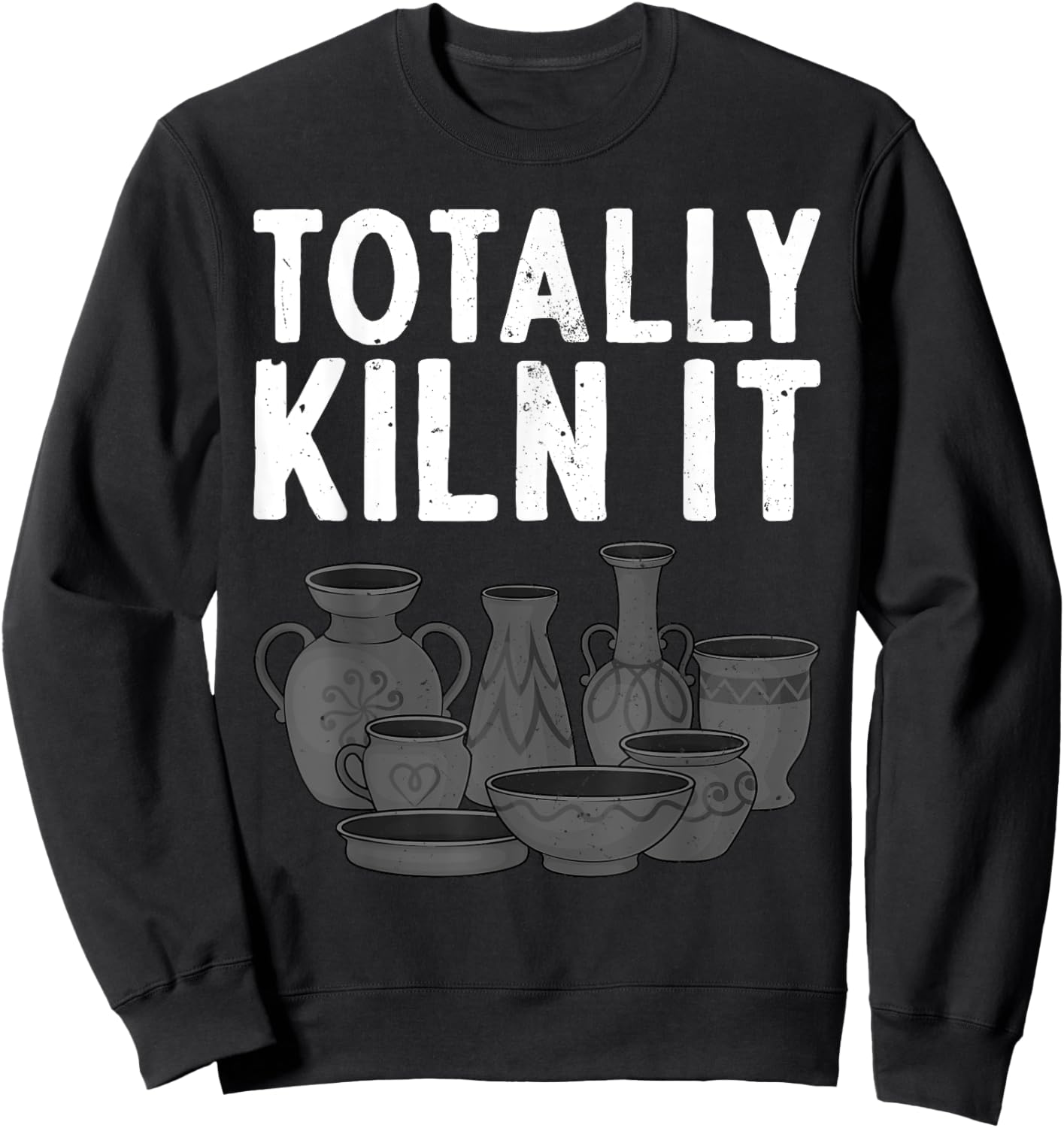 Funny Pottery Art Men Pottery Maker Pottery Artist Sweatshirt - Sweatshirt | Black