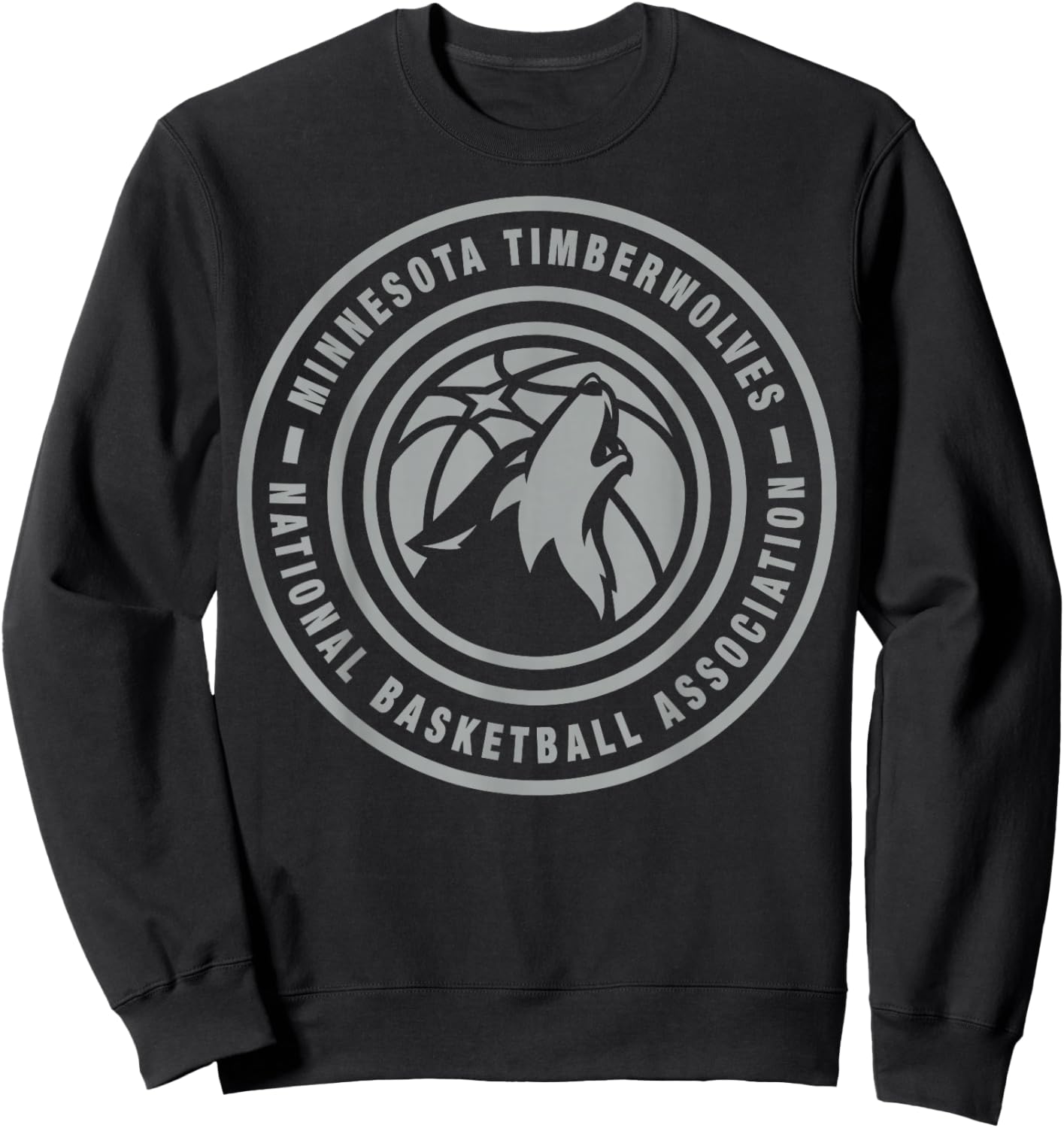 NBA - Logo du Minnesota Timberwolves Sweatshirt - Sweatshirt | Black