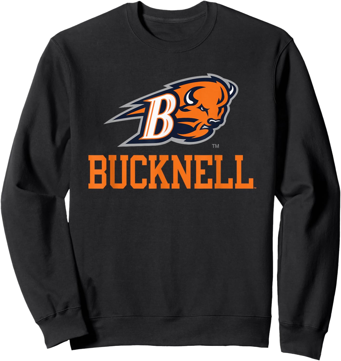 Bucknell Bison Sportsmanship Navy Officially Licensed Sweatshirt - Sweatshirt | Black