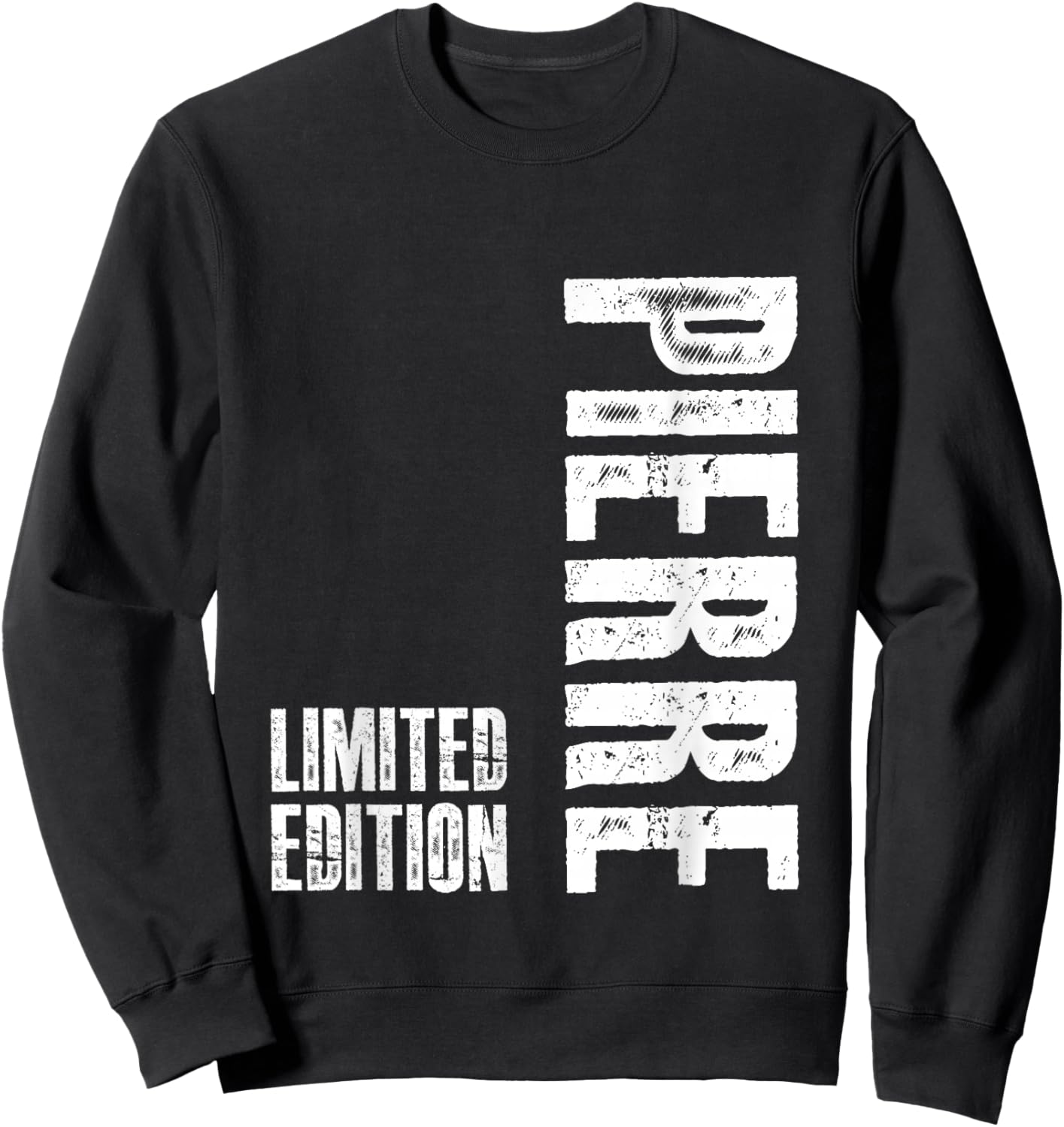 Funny Gift Stone First Name Stone Sweatshirt - Sweatshirt | Black