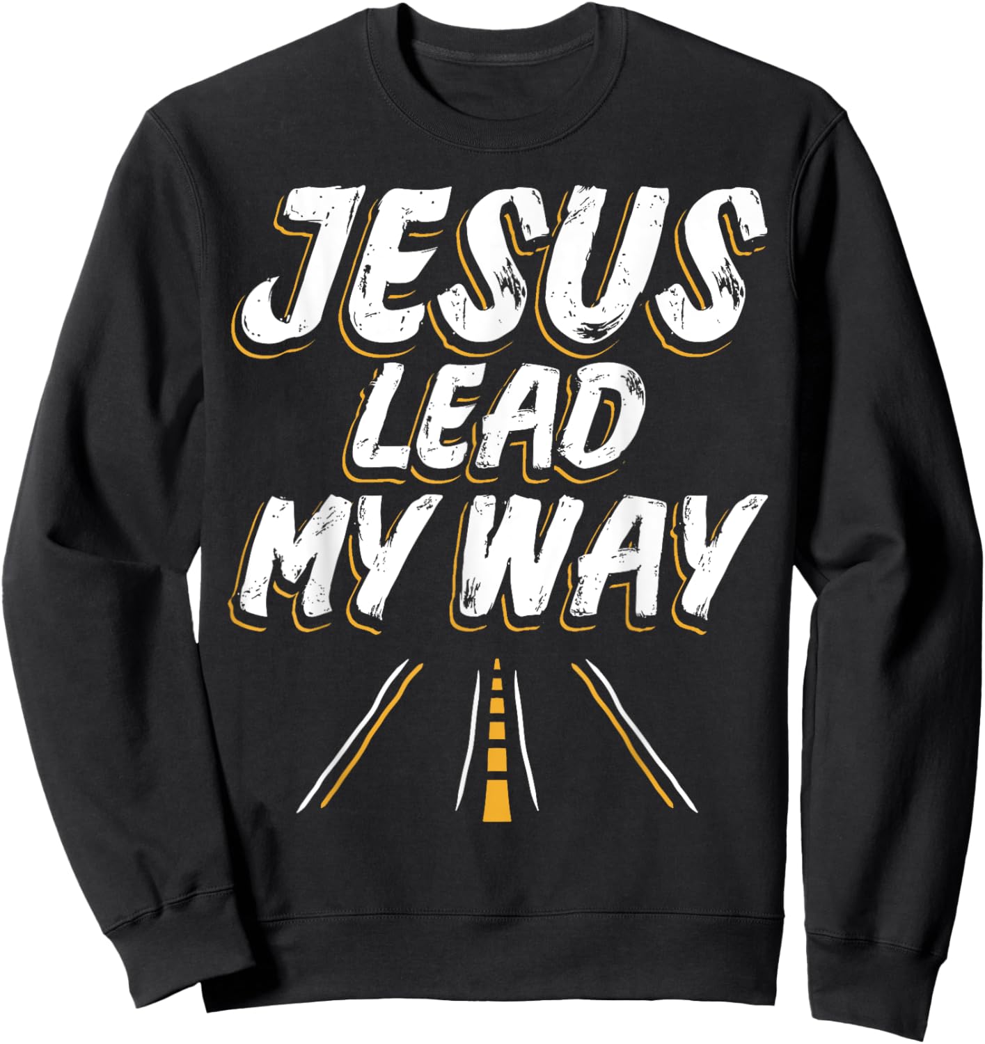 Jesus God Christian Sweatshirt - Sweatshirt | Black