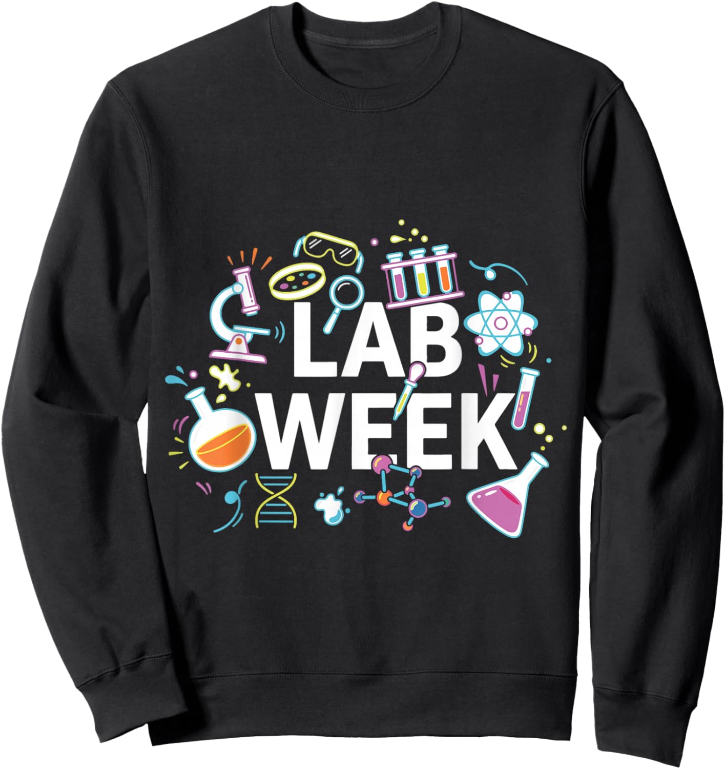 Lab Week 2026 Medical Laboratory Scientist Men Women Sweatshirt - Sweatshirt | Black