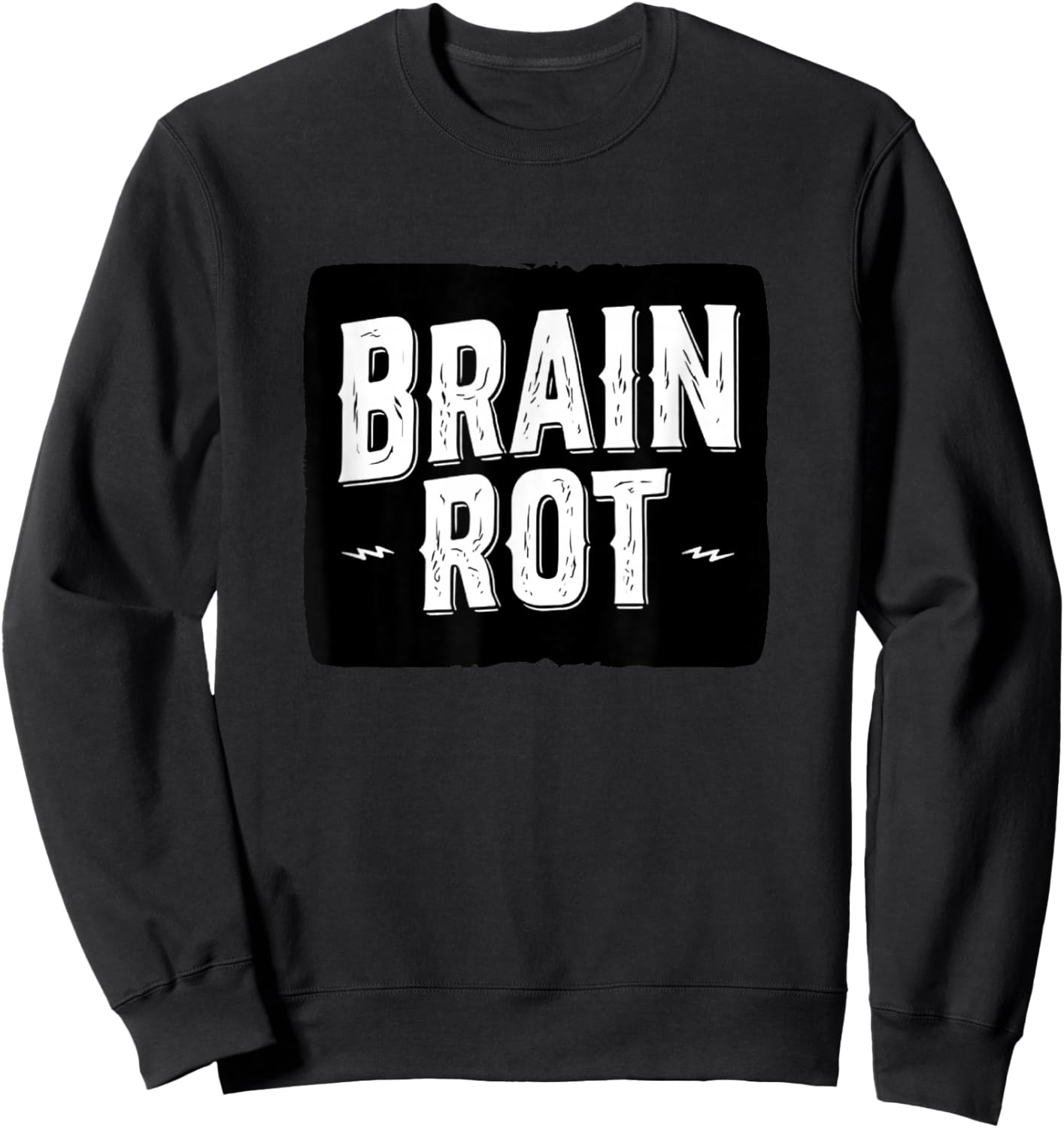 Nice Brain Rot Speech Costume Sweatshirt - Sweatshirt | Black