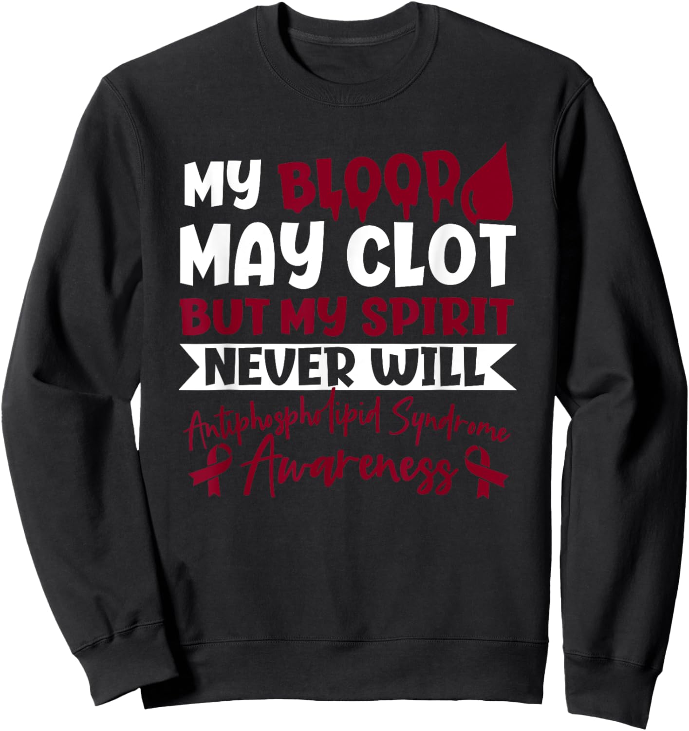 Antiphospholipid Syndrome Sweatshirt - Sweatshirt | Black