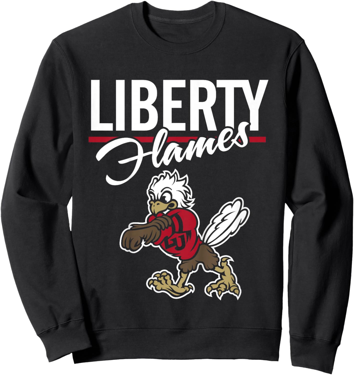 Kids Liberty Flames Kid's Mascot Navy Officially Licensed Sweatshirt - Sweatshirt | Black