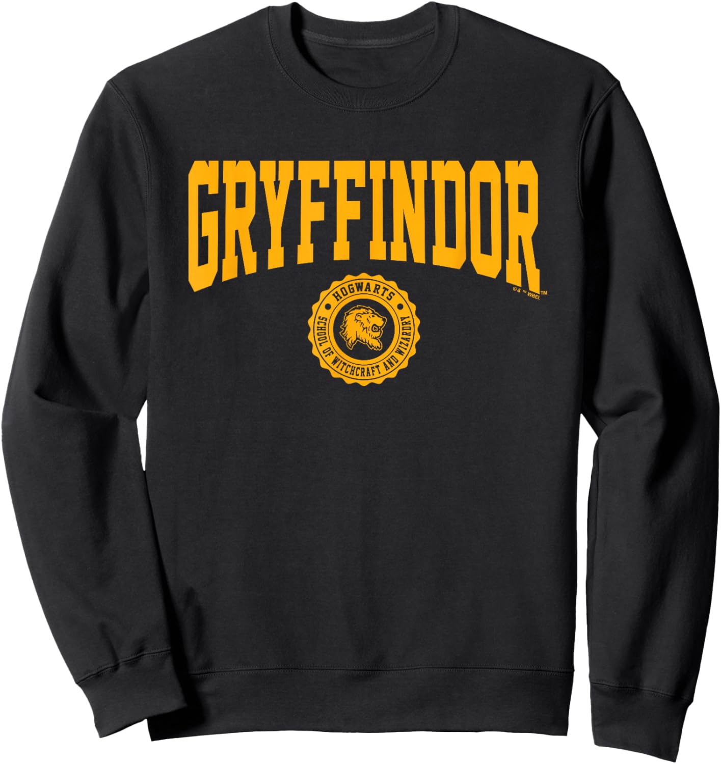 Harry Potter Gryffindor Seal Sweatshirt - Sweatshirt | Black