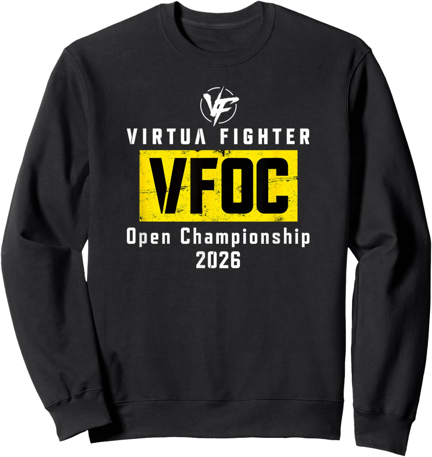 Championnat Ouvert VIRTUA Fighter 2026 Sweatshirt - Sweatshirt | Black