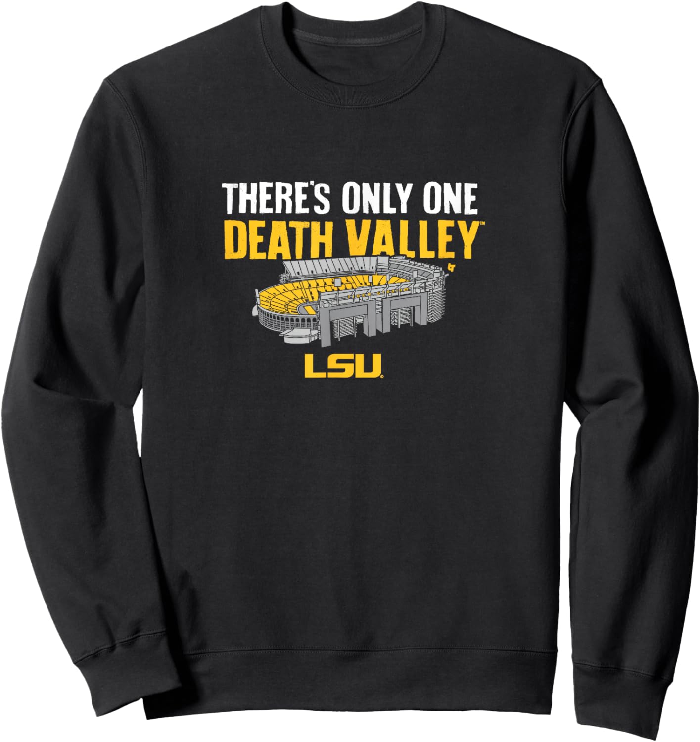 LSU Football: One Death Valley Sweatshirt - Sweatshirt | Black