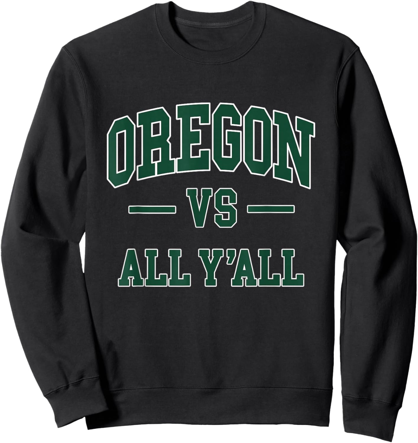 Oregon - Throwback Design - Classic Sweatshirt - Sweatshirt | Black