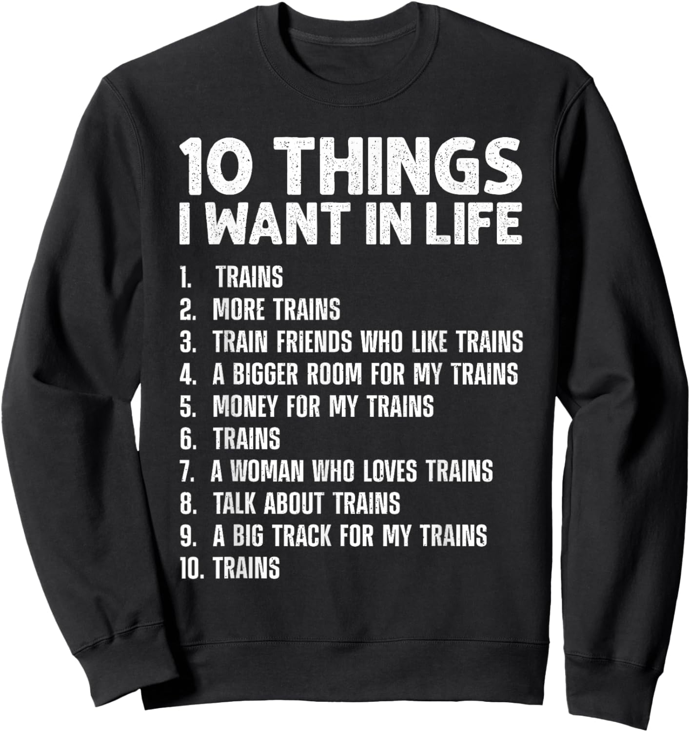 Cool Train Art Women Railroad Crossing Train Lovers Sweatshirt - Sweatshirt | Black