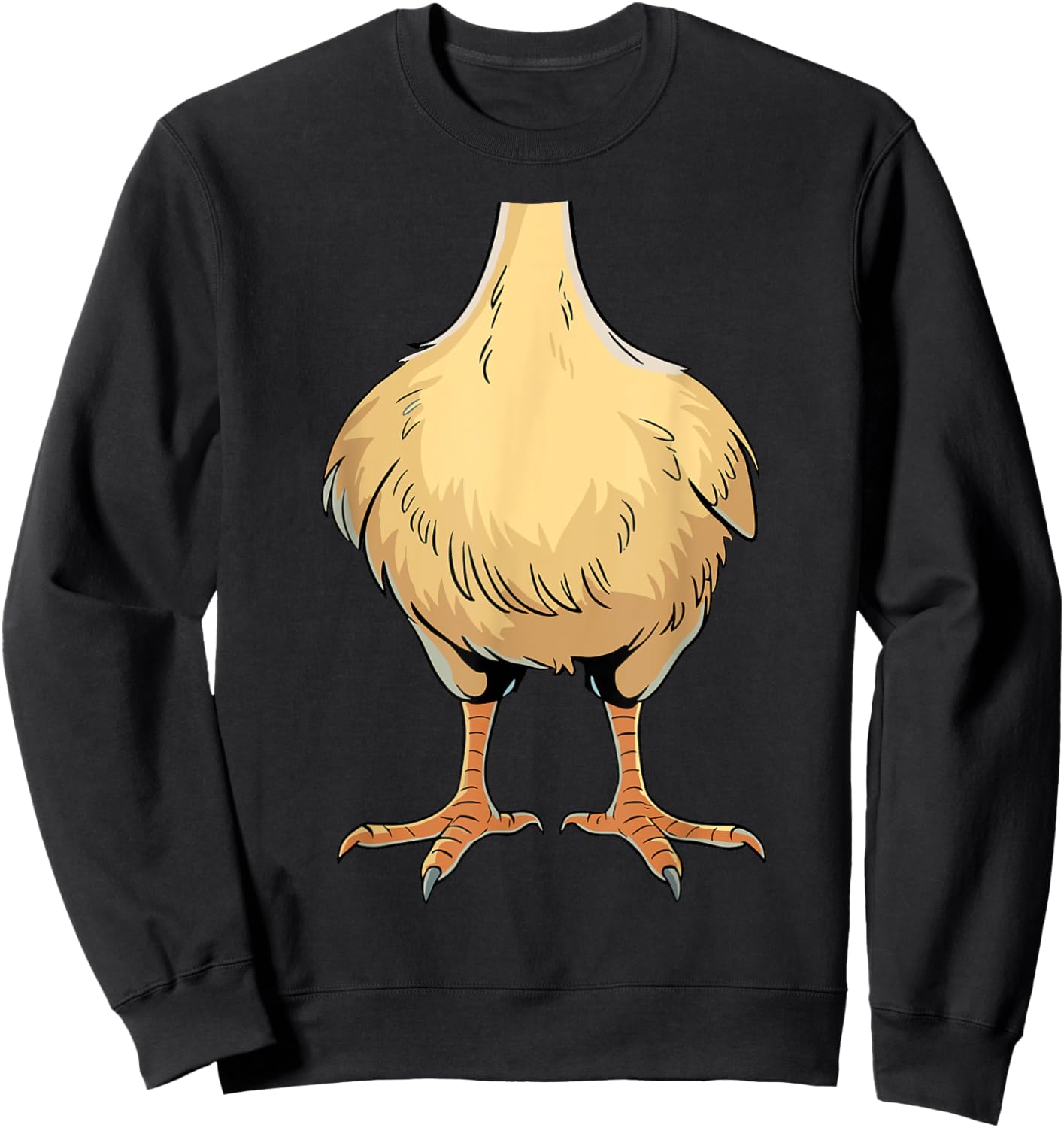 Easy Last Minute Novelty Halloween Party Stuff Chick Halloween Outfit Funny Baby Chicken Kids Costume Sweatshirt - Sweatshirt | Black
