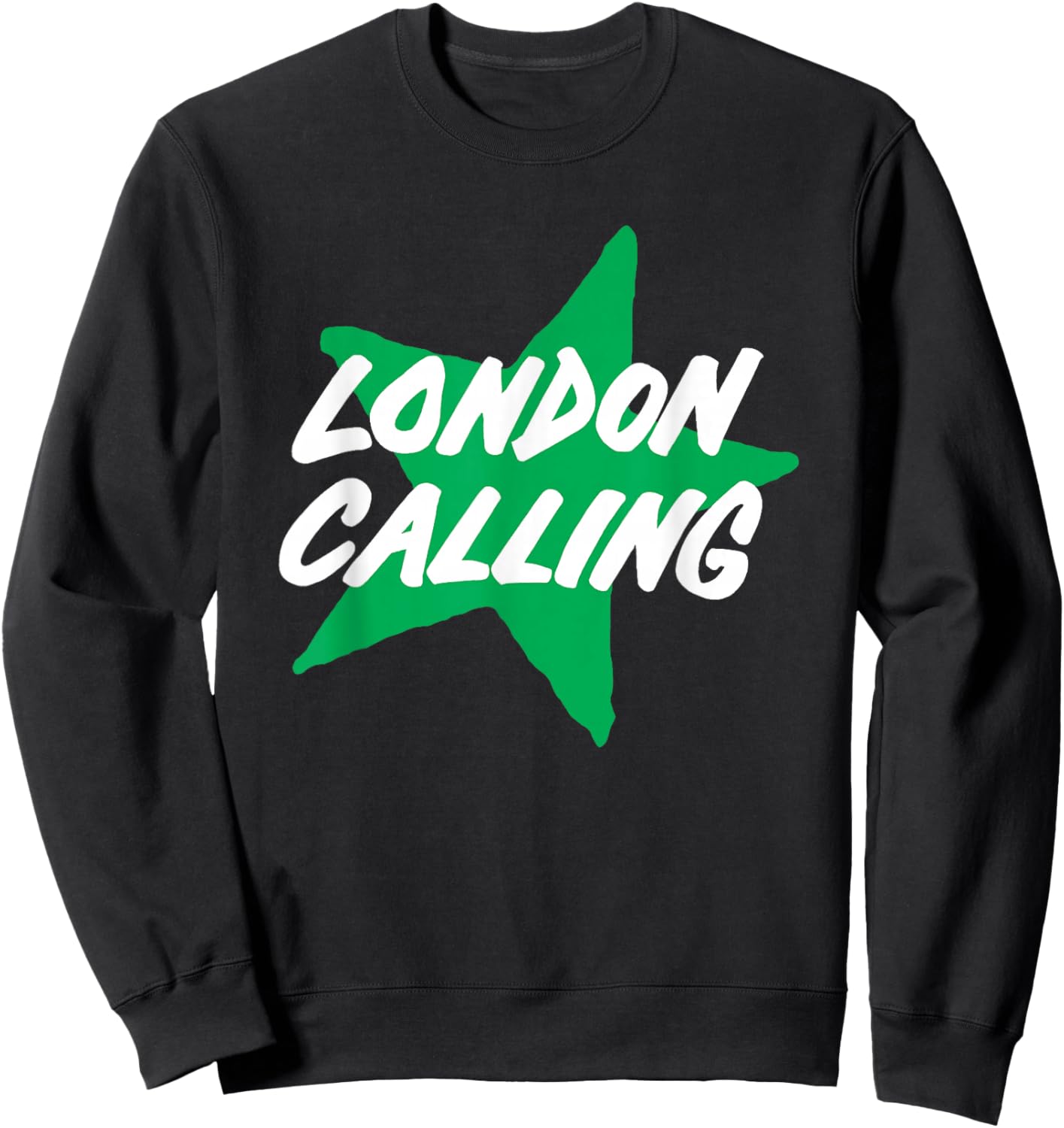 Logo The Clash London Calling Star Sweatshirt - Sweatshirt | Black