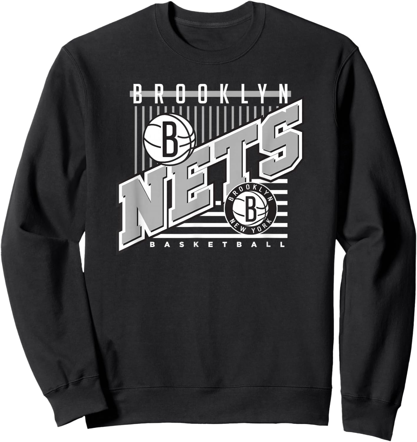 NBA Brooklyn Nets montent Sweatshirt - Sweatshirt | Black