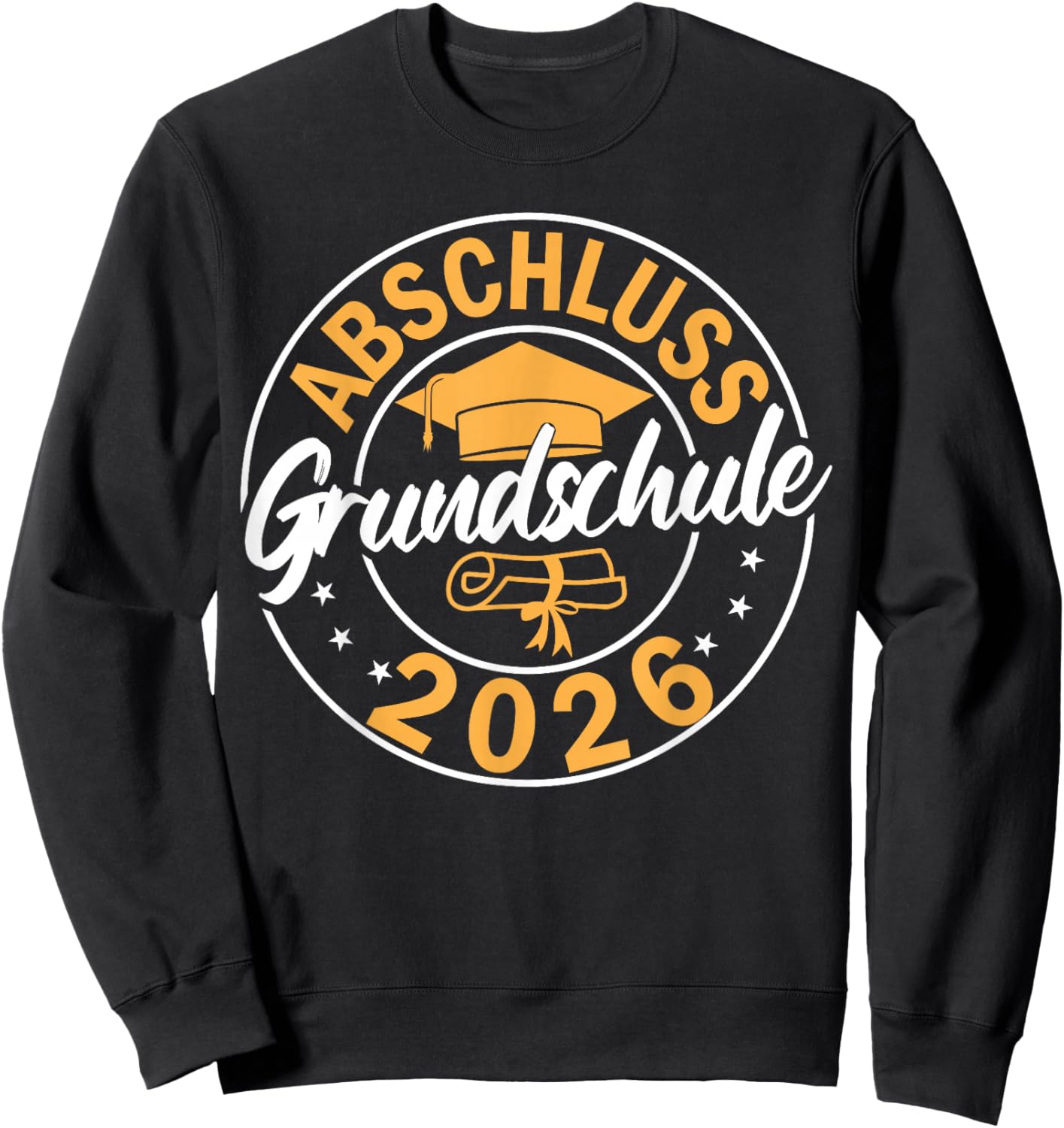 Abschluss Grundschule 2026 - Grundschule Abschied 2026 Sweatshirt - Sweatshirt | Black