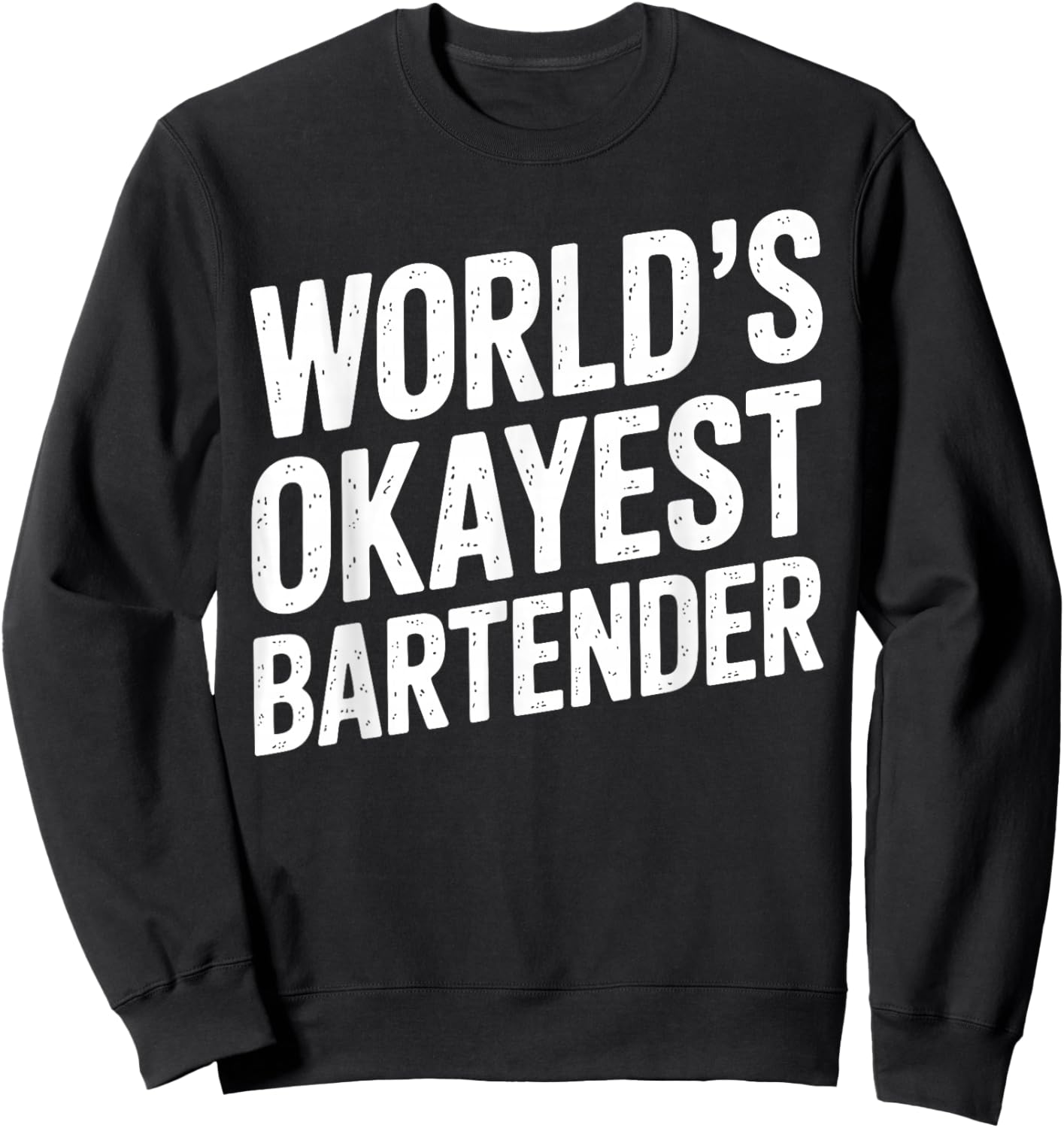 Funny Bartender Design Women Bar Owner Bartending Sweatshirt - Sweatshirt | Black