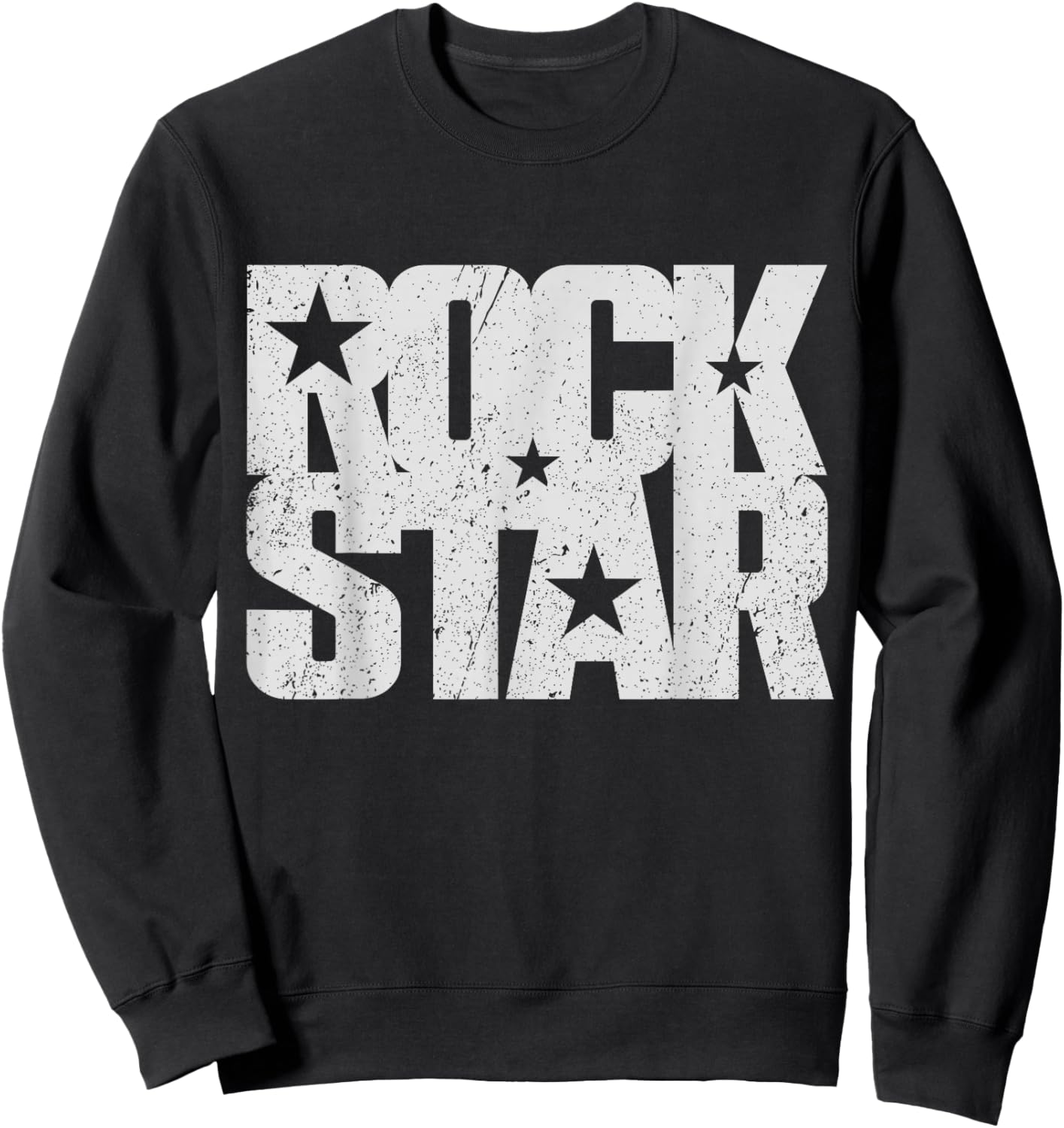 Rock Star Sweatshirt - Sweatshirt | Black