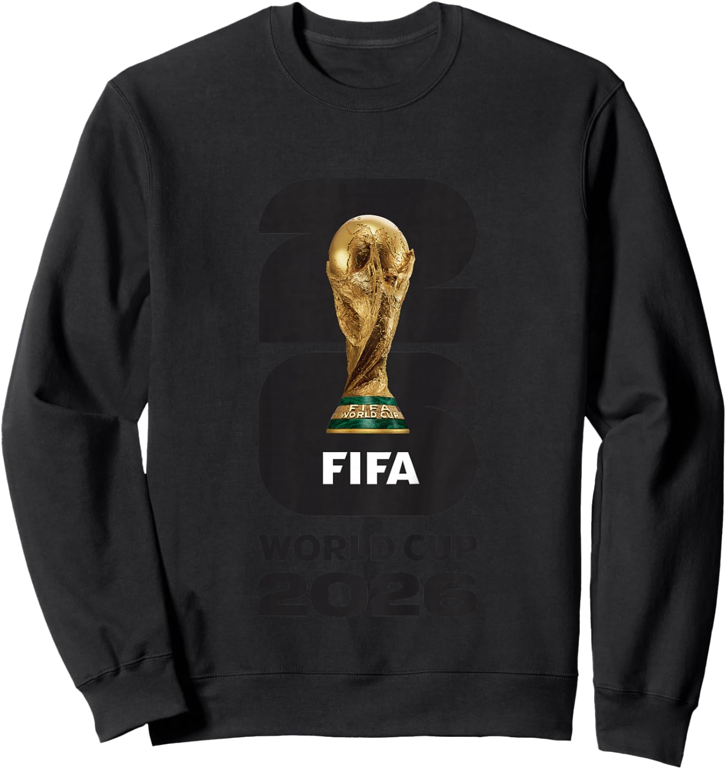 Kids FIFA World CUP26 FIFA Gold Trophy Sweatshirt - Sweatshirt | Black