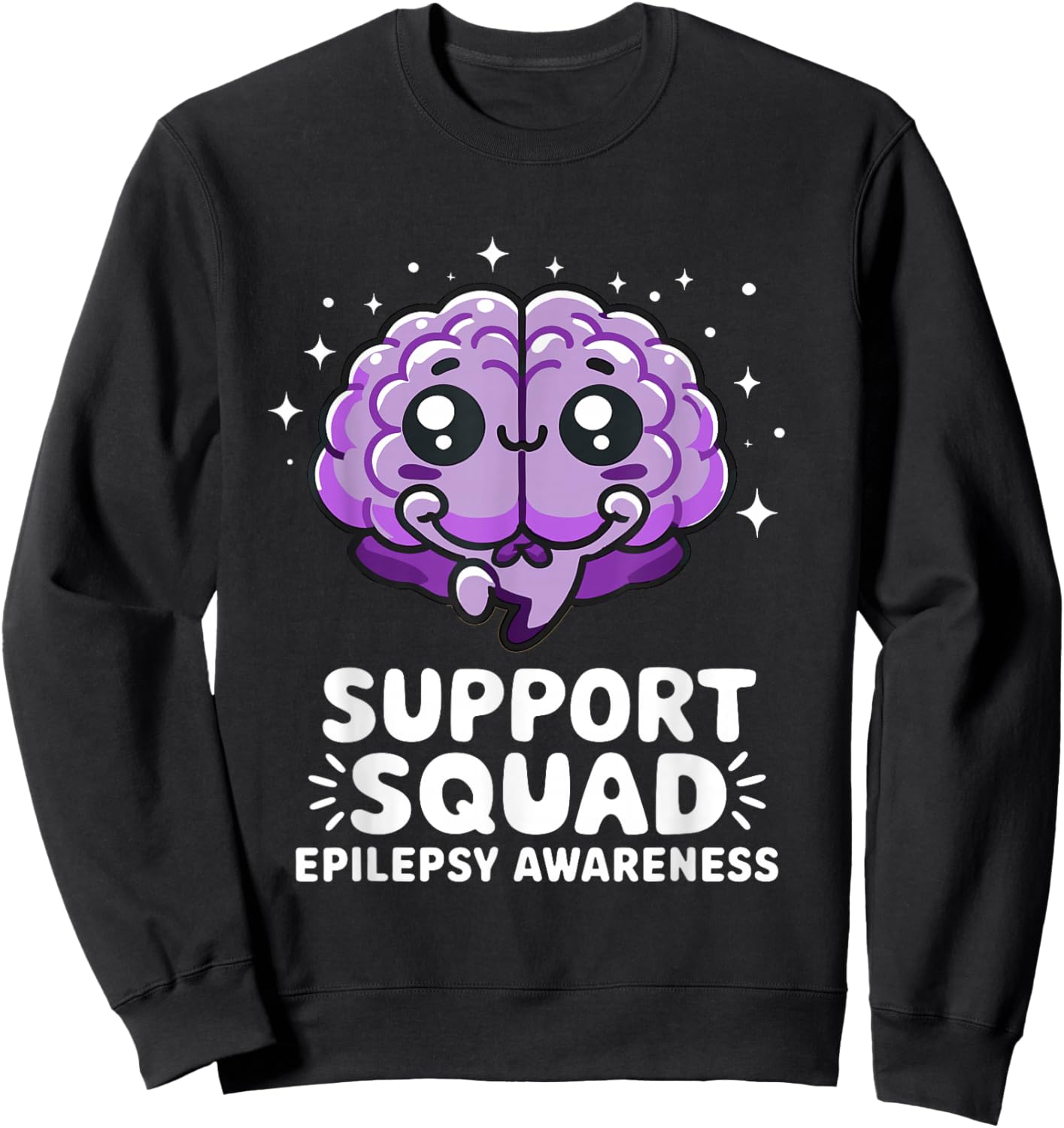Epilepsy Awareness Squad Team Men Women Boys Girls Kids Sweatshirt - Sweatshirt | Black