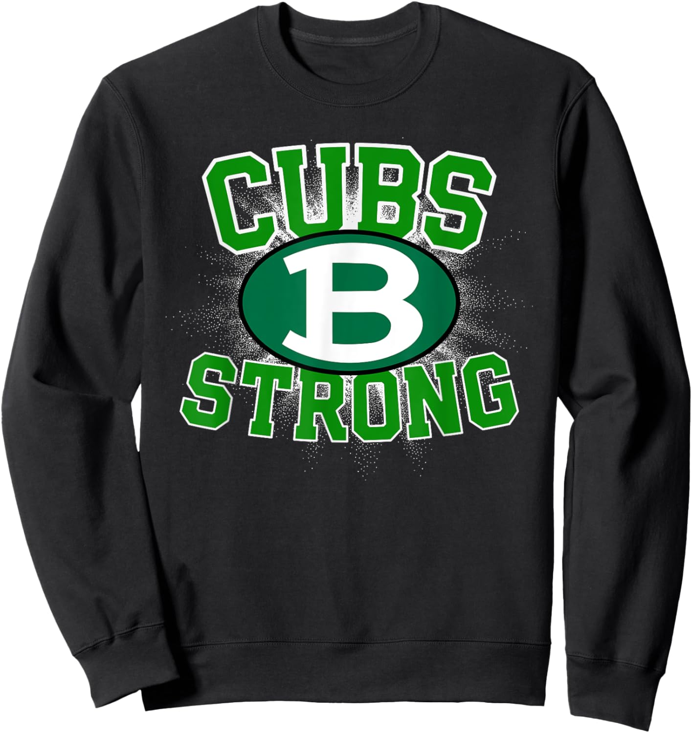 Brenham Cubs Logo Strong Flag HS Sweatshirt - Sweatshirt | Black