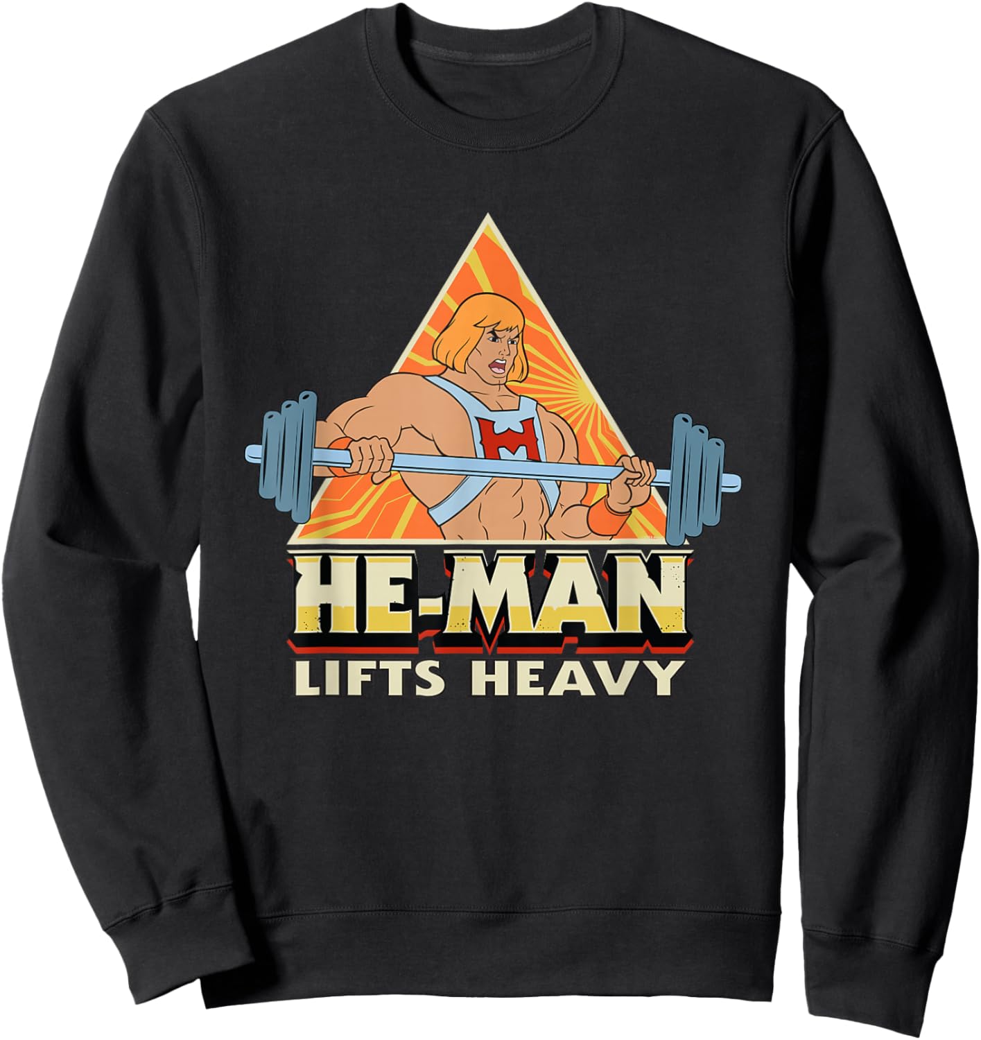 Masters of the Universe He-Man Lifts Heavy Sweatshirt - Sweatshirt | Black