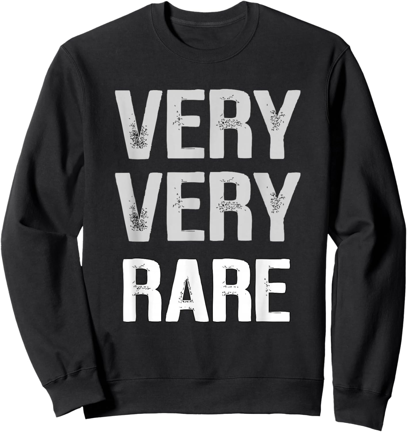 Grey Color Very-x2 Rare Grey Graphic Sweatshirt - Sweatshirt | Black